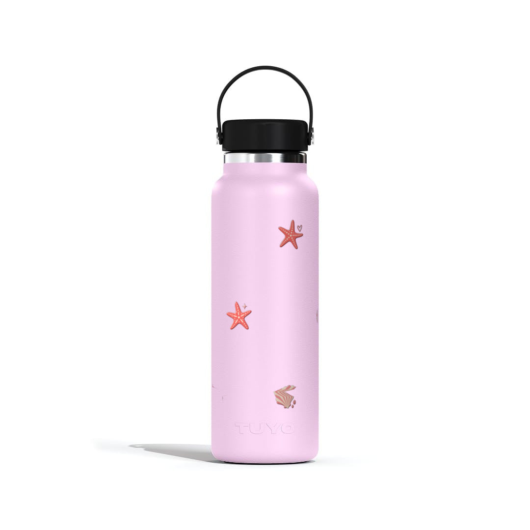 Garrafa Térmica Tuyo 1200ml Ocean Blush Lilás, frente