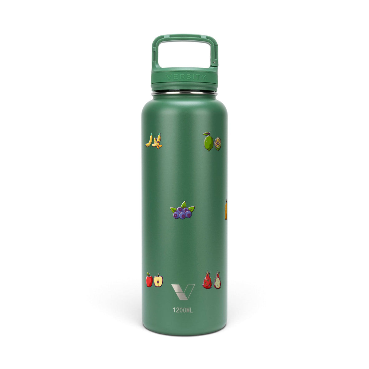 Garrafa Térmica Versity ColdKeeper 1200ml Frutas Verde, frente