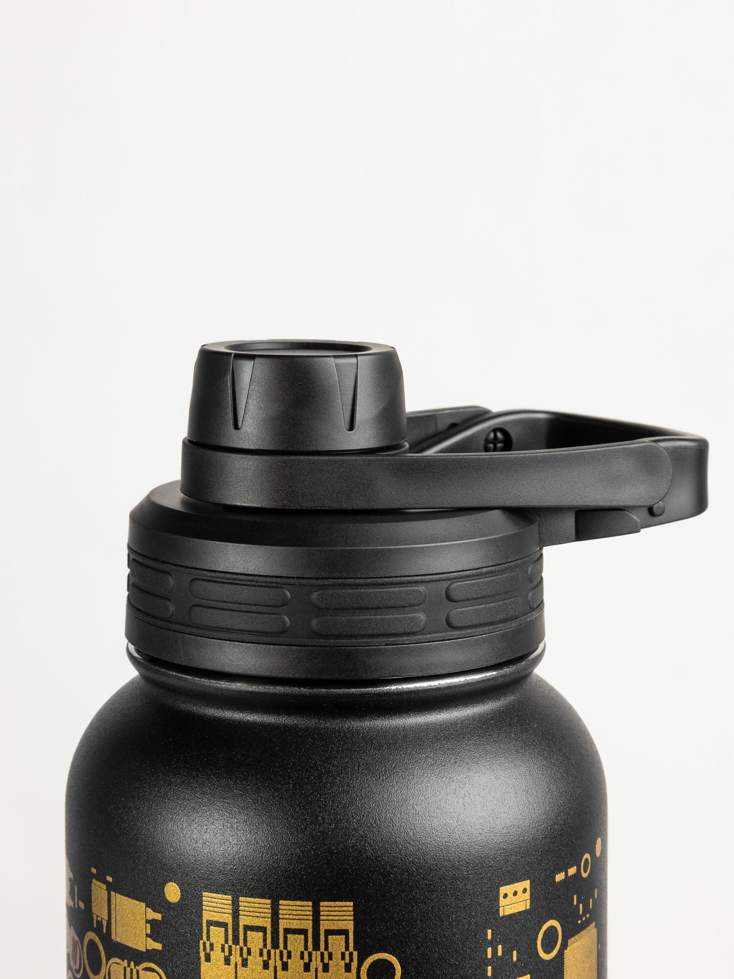 Tampa de alça fixa - Spout Lid para garrafas térmicas, compatível com Urbnsol, HydroFlask, Takeya e mais, facilidade e praticidade ao beber.