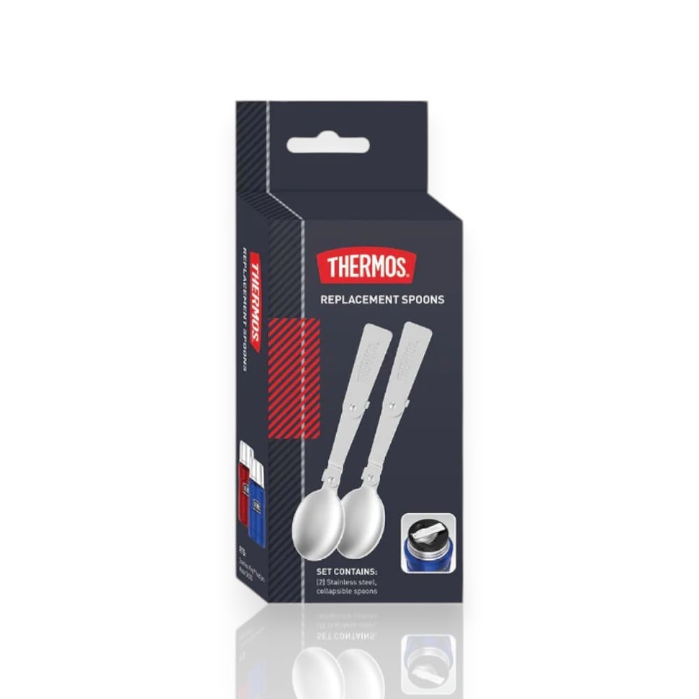 Kit Colher Pote de Térmico Thermos dobrável e funcional para armazenamento fácil e prático.