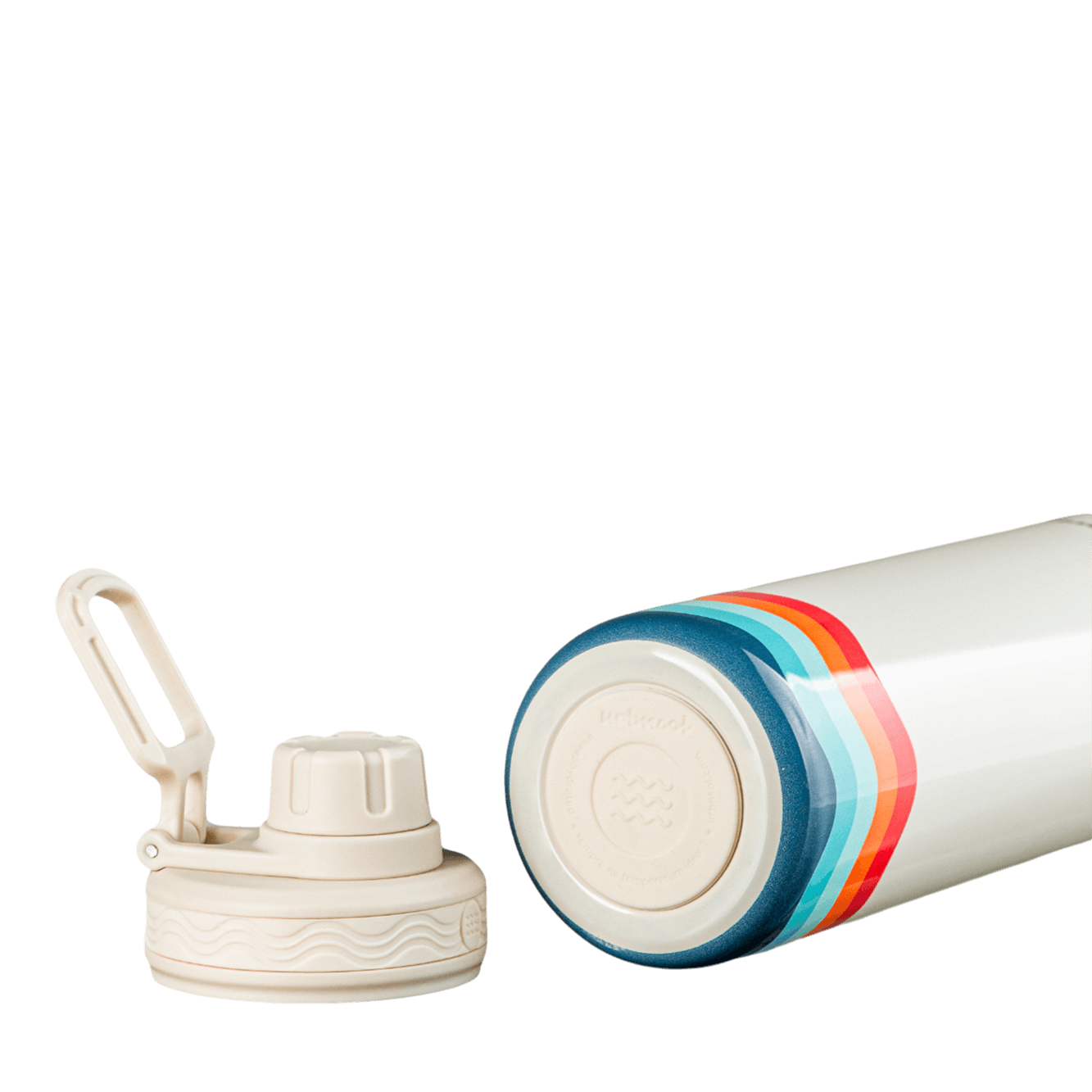 Garrafa Térmica Urbnsol 1,18L - Core e Waves, alta qualidade, aço inoxidável, conserva temperatura, tampa removível, design moderno.