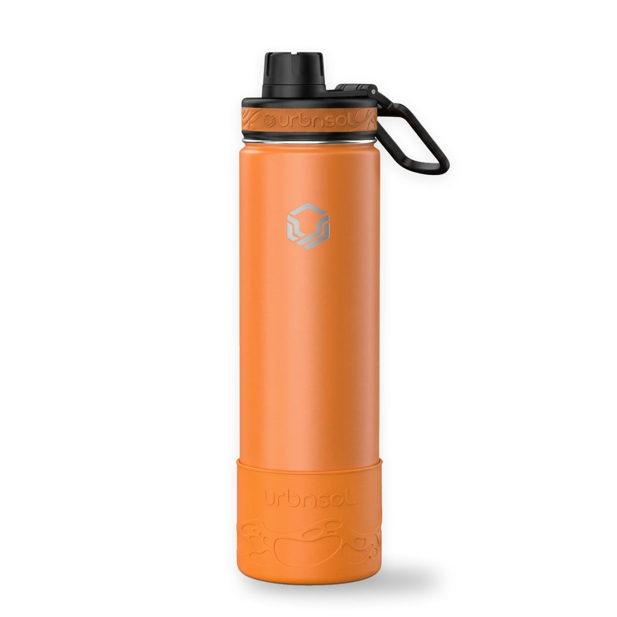 Garrafa Térmica Urbnsol 650ml - Tradicional na cor Laranja