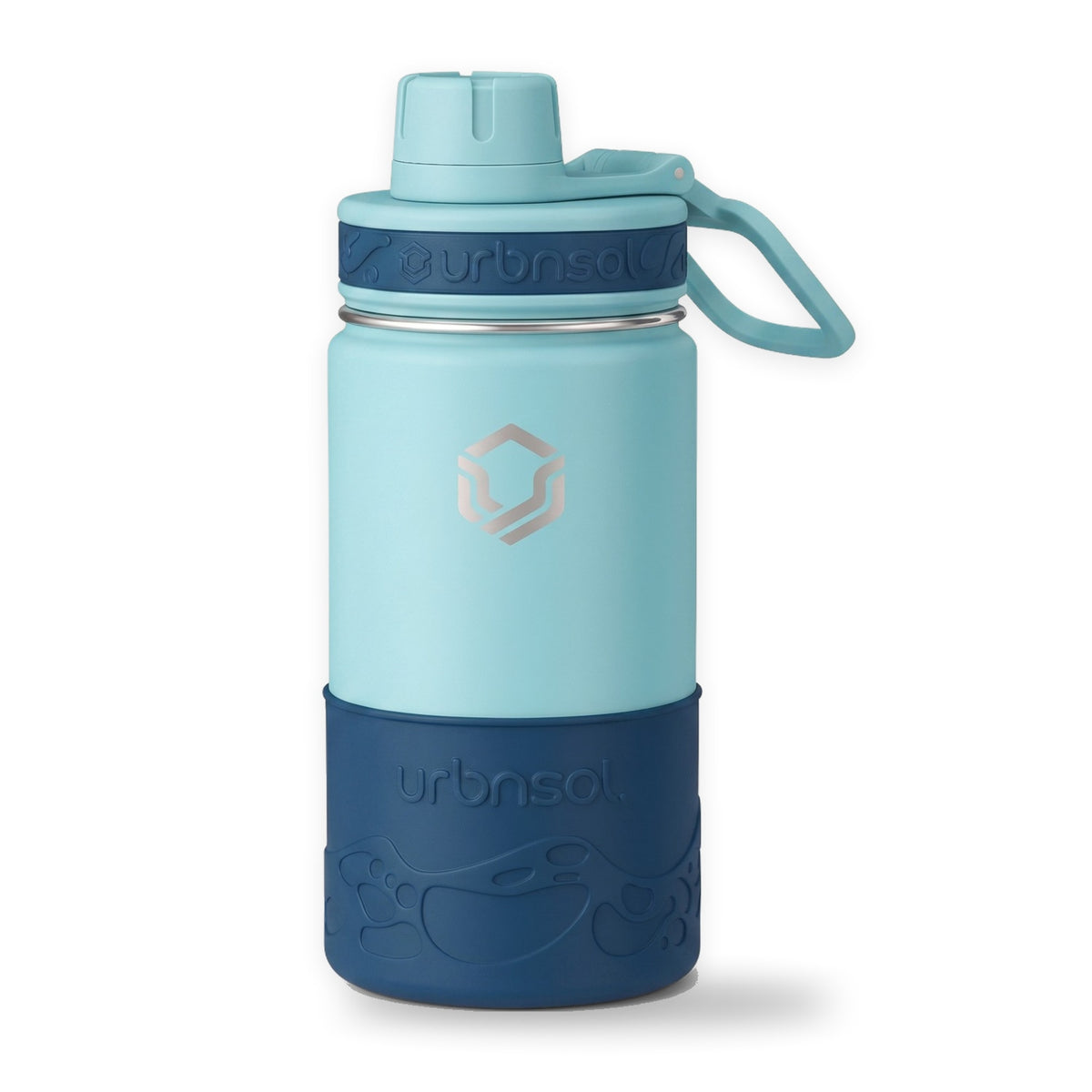 Garrafa Térmica Urbnsol Tradicional - 414ml na cor Azul Marinho