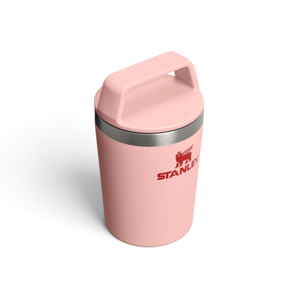 Mug Térmica Café Go (236 ml) Peach Rose, vista frontal com tampa fechada, foto 21 de 26
