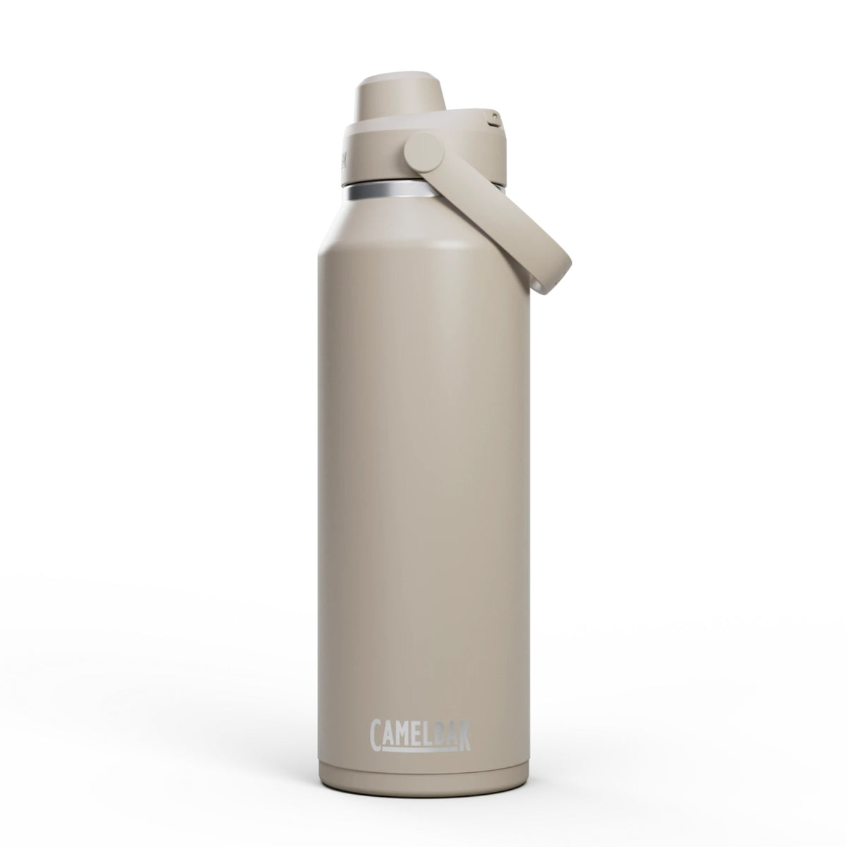 Garrafa Térmica Thrive Camelbak 1,18L em tons neutros para hidratação ativa e viagens.