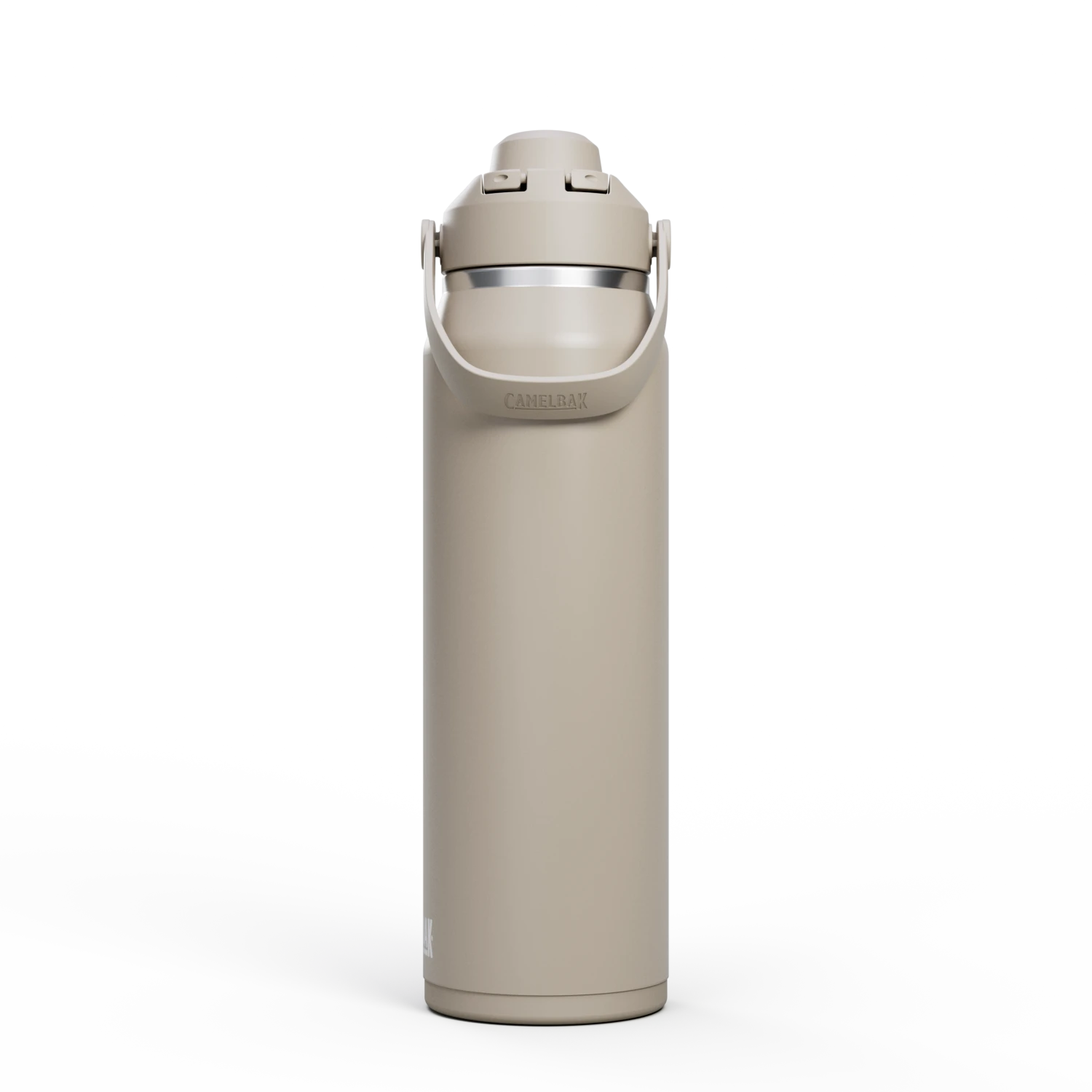 Garrafa Térmica Thrive Camelbak 946ml em tom bege, ideal para transporte diário e desempenho térmico confiável.