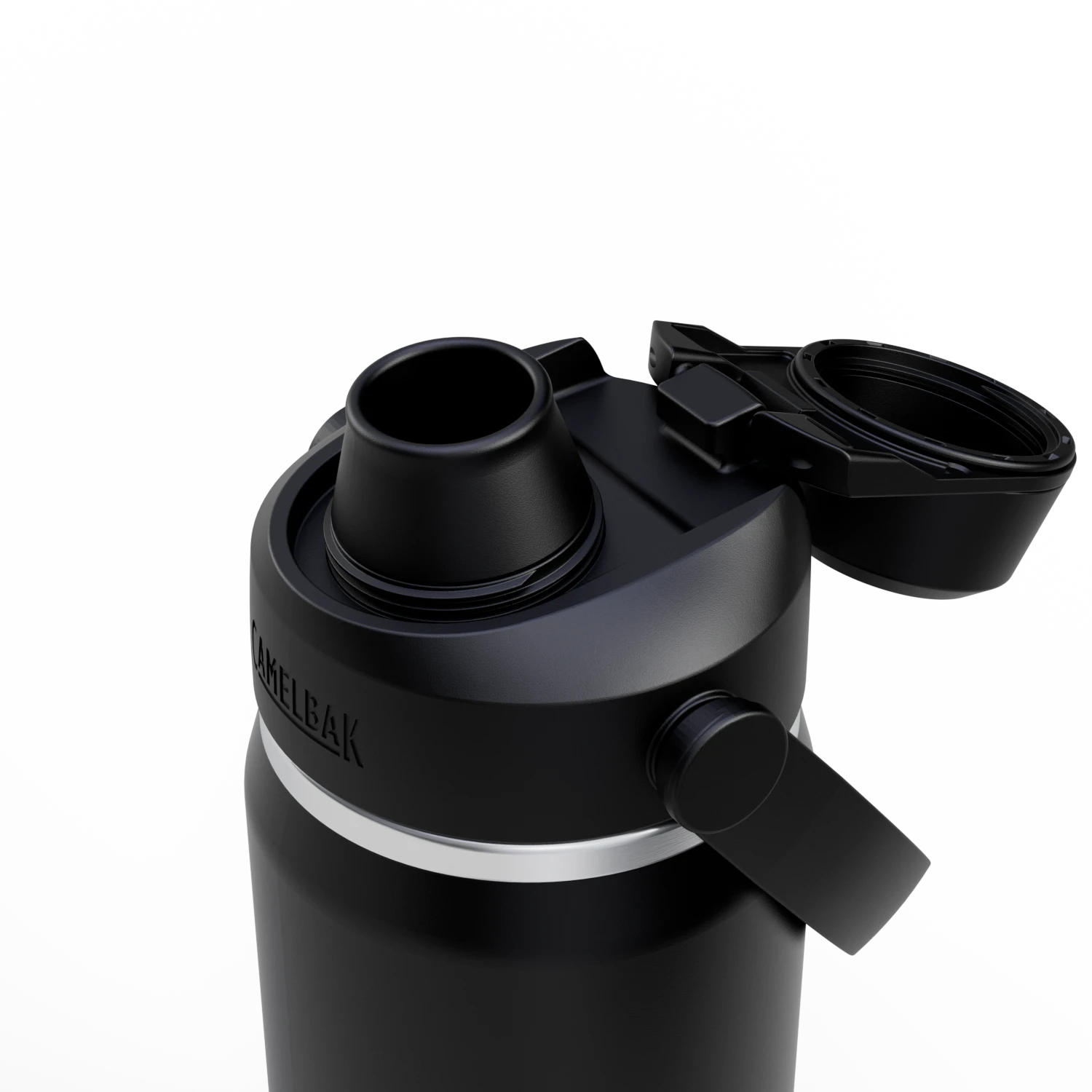 Garrafa Térmica Camelbak Thrive Chug 590ml com tampa e bico de sip.