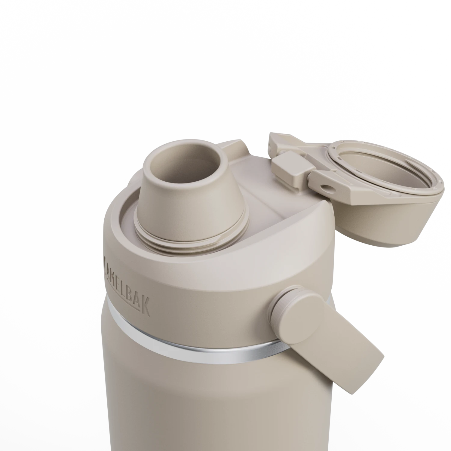 Garrafa Térmica Camelbak Thrive Chug 590ml com design prático e tampa de fácil abertura.