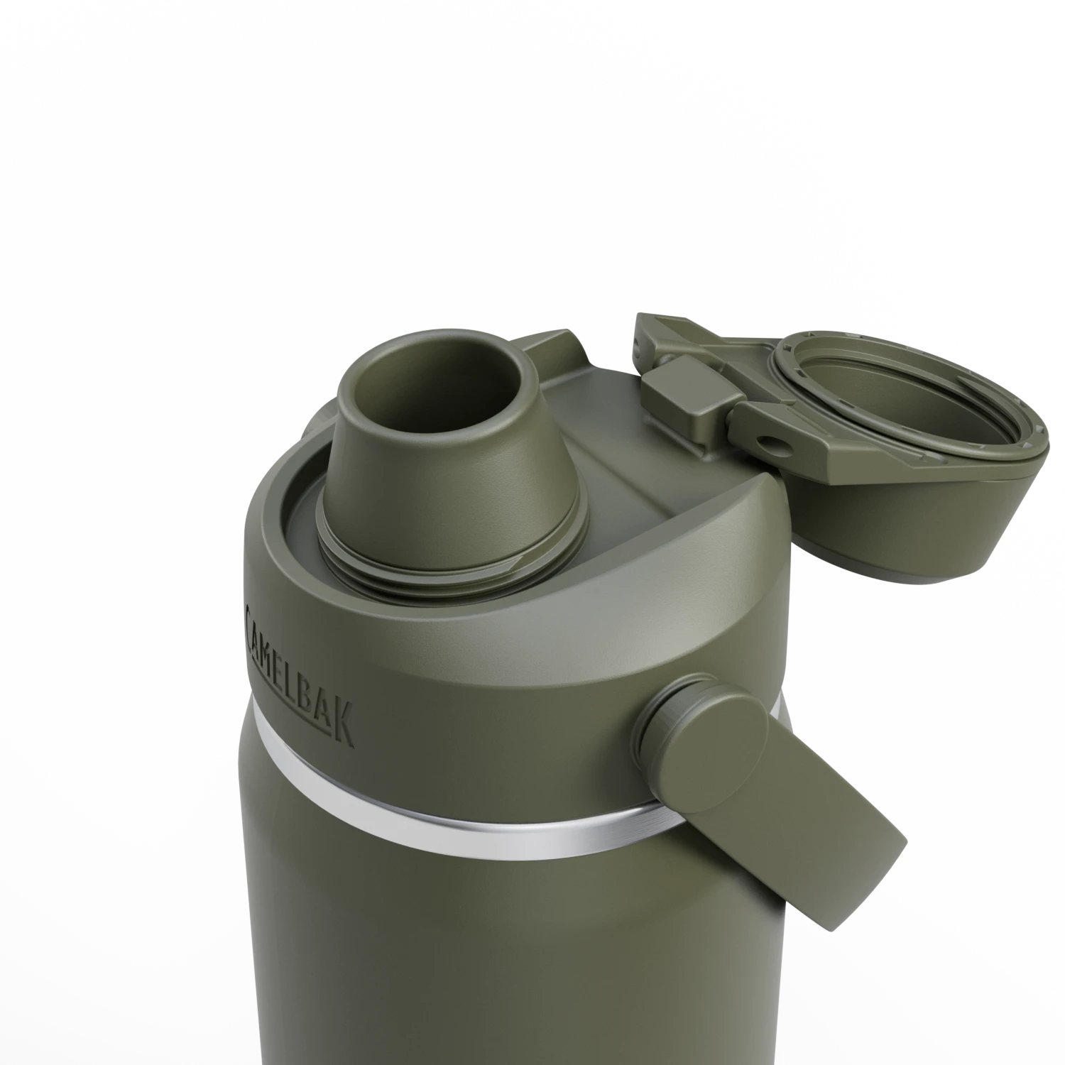 Garrafa Térmica Camelbak Thrive Chug 590ml com tampa e bocal para fácil hidratação