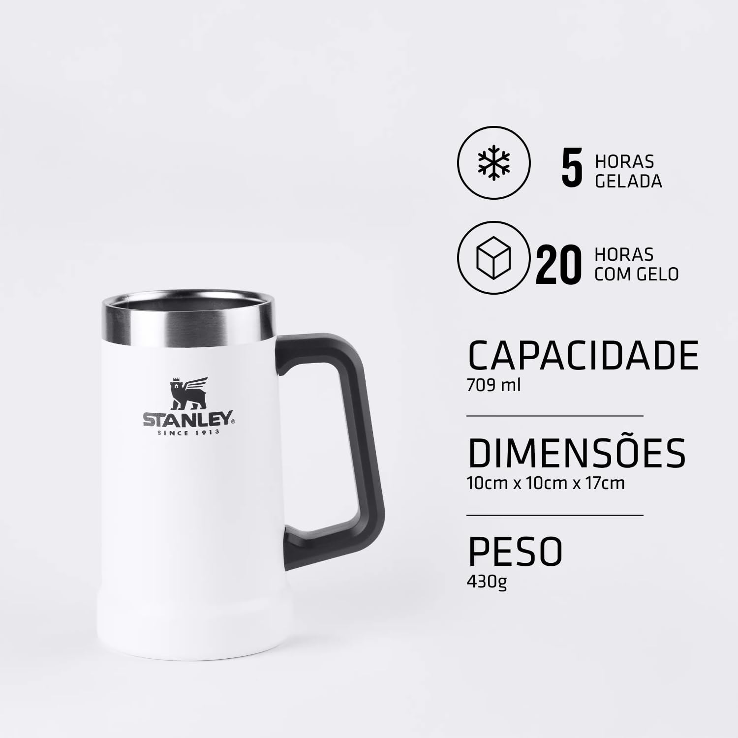 Caneca Térmica de Cerveja Stanley | 709ML
