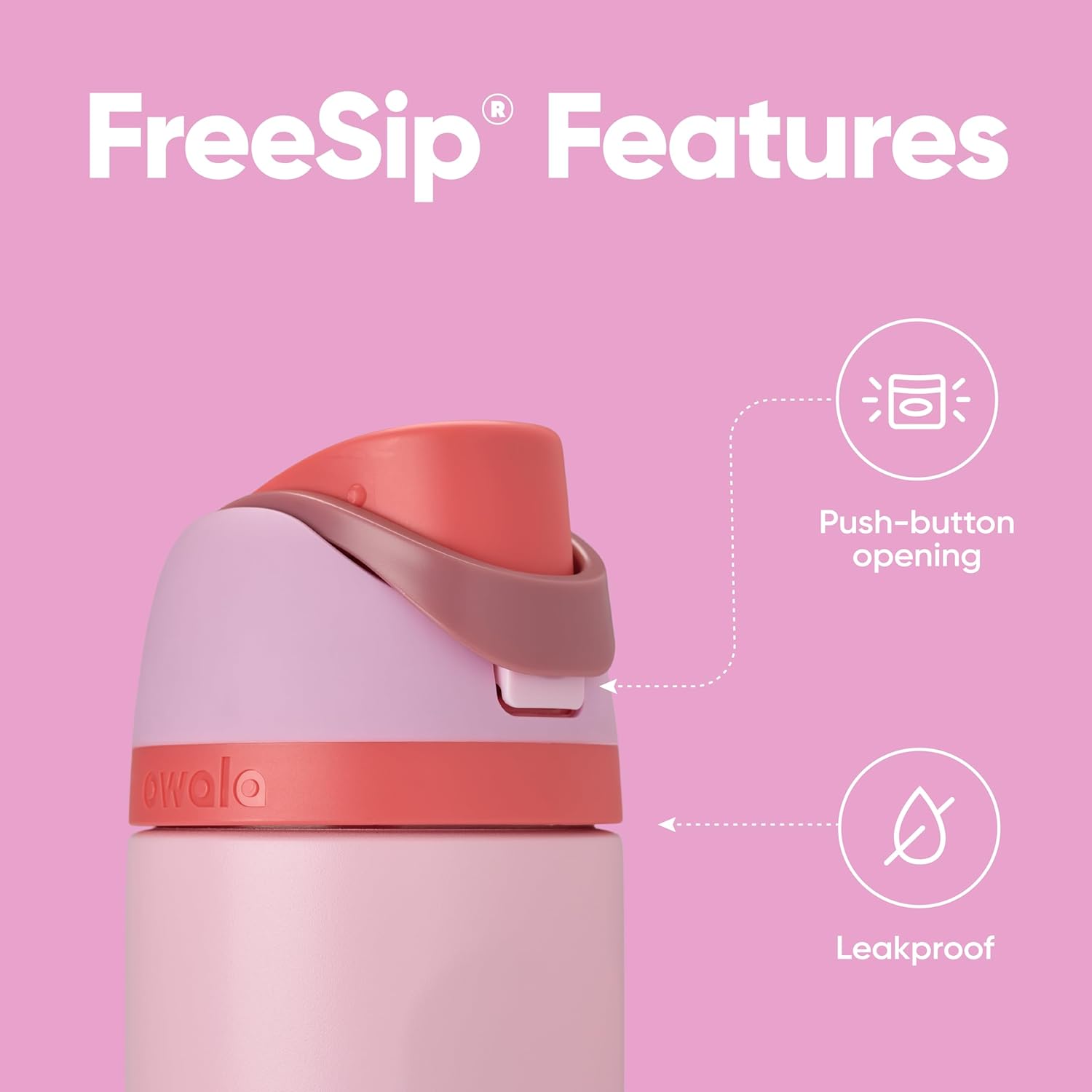 Garrafa Térmica Owala FreeSip - 710ml | 24oz