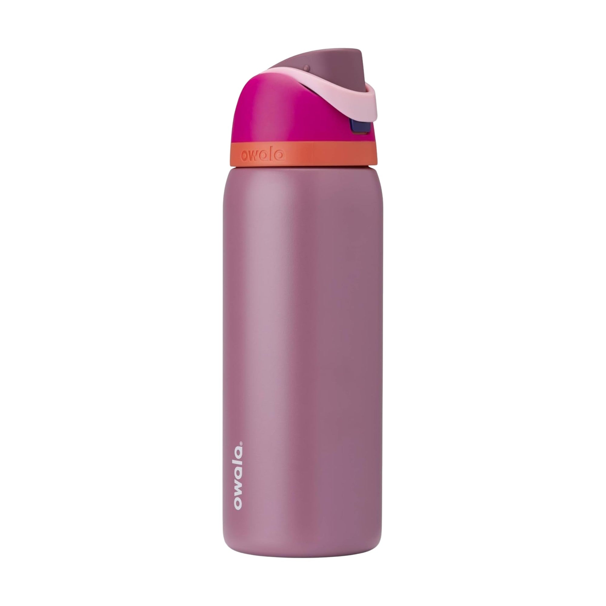 Garrafa Térmica Owala FreeSip - 946ml | 32oz rosa com design inteligente e bico patenteado para duas formas de beber.