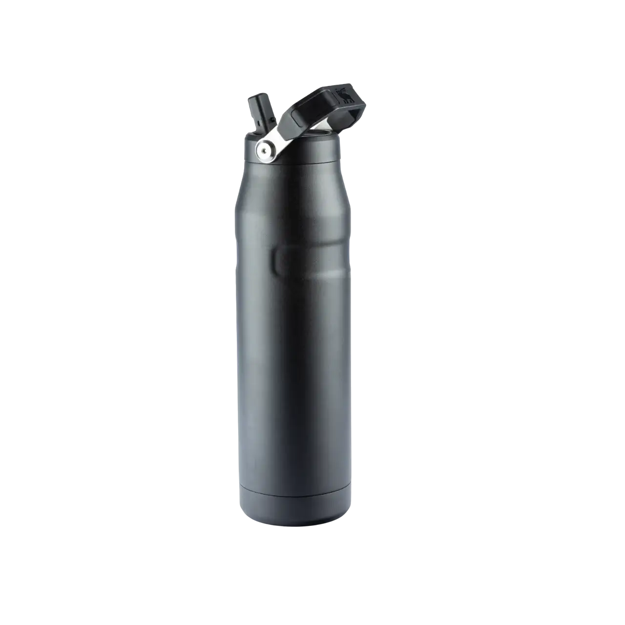 Garrafa Térmica Stanley Aerolight™ Flip Straw - 1,1L em preto, com design leve e tecnologia AeroLight™ para alto desempenho térmico.