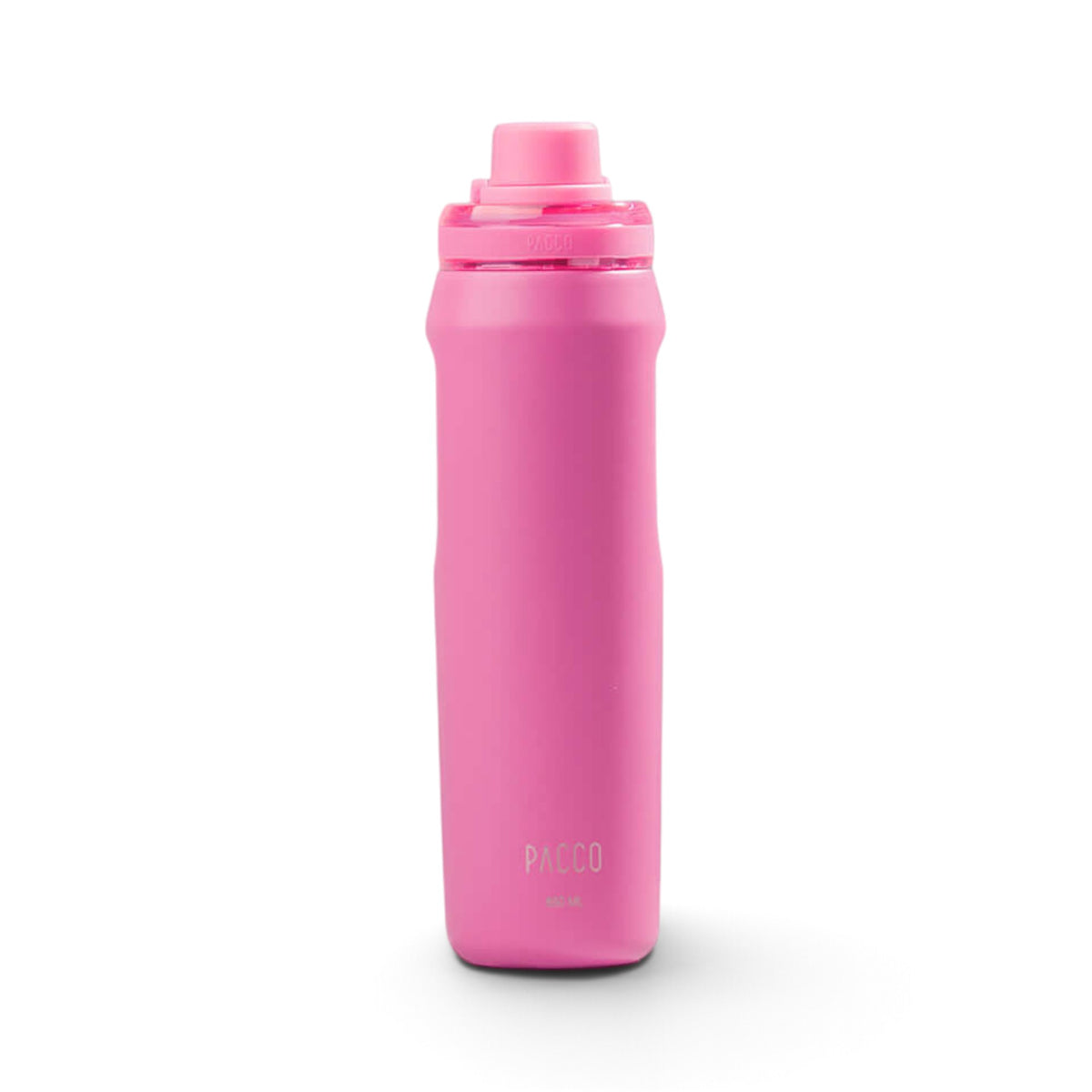 Garrafa Térmica PACCO Vyta 650ml rosa com design elegante e desempenho térmico de alto padrão.
