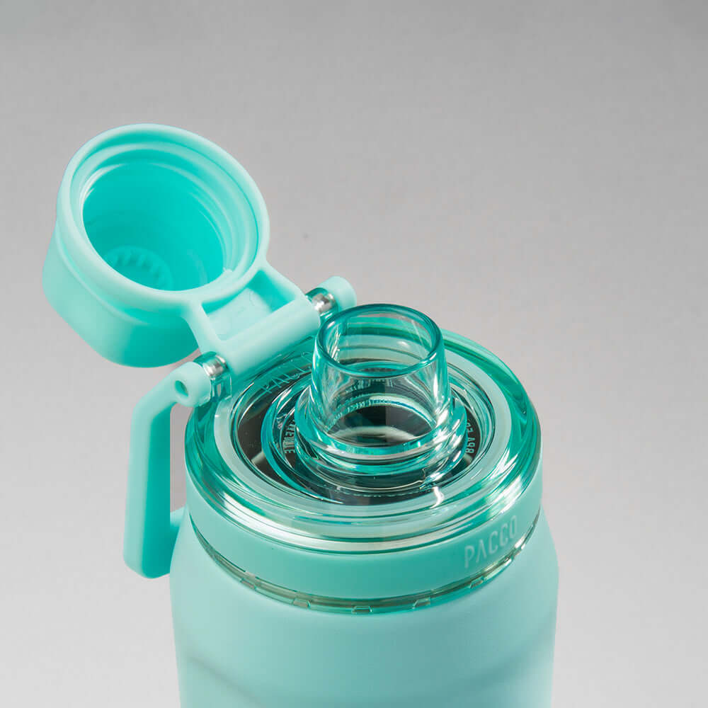 Garrafa Térmica PACCO Vyta 650ml em aço inox com abertura de bocal, design elegante e qualidade superior para bebidas quentes e frias.