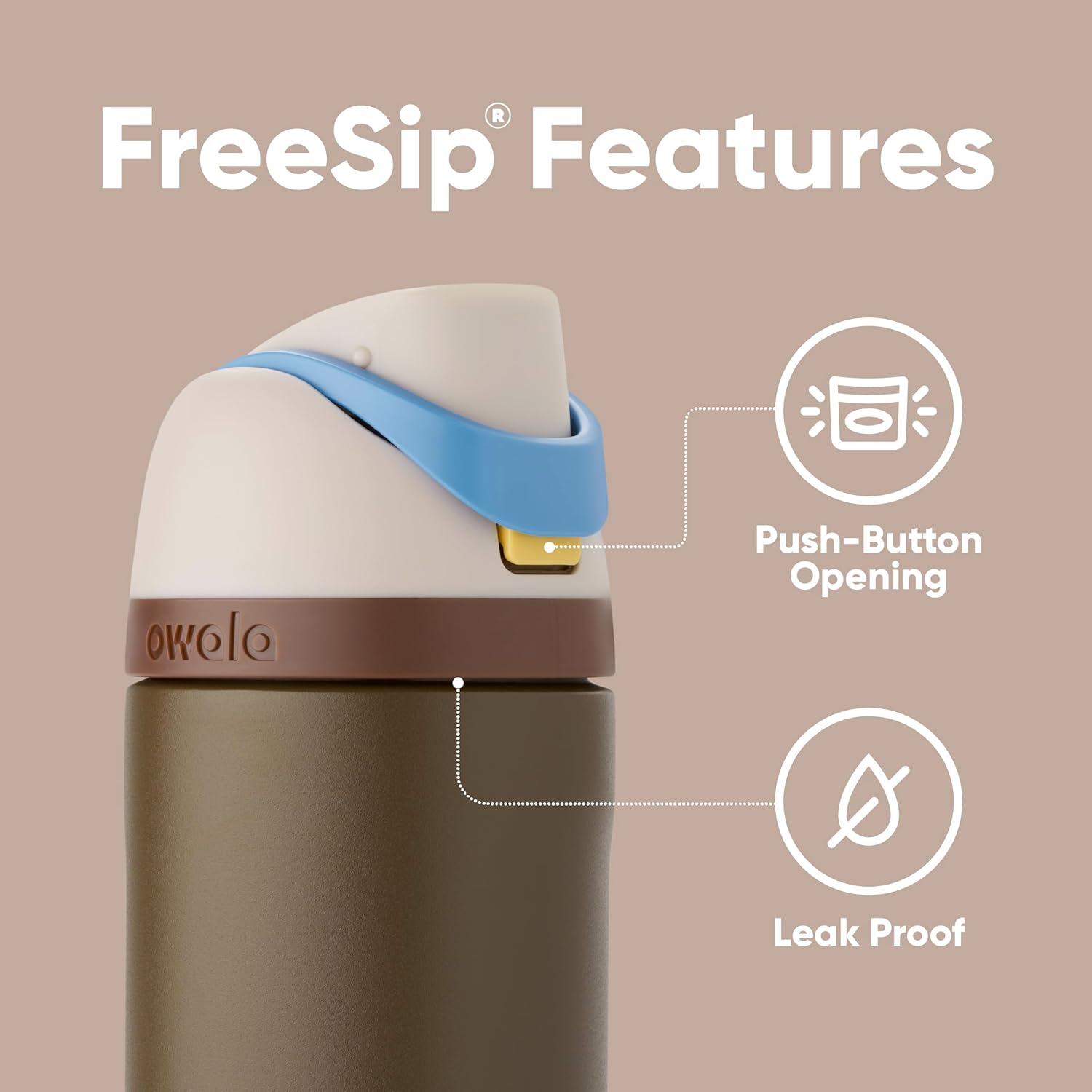 Garrafa Térmica Owala FreeSip - 710ml | 24oz