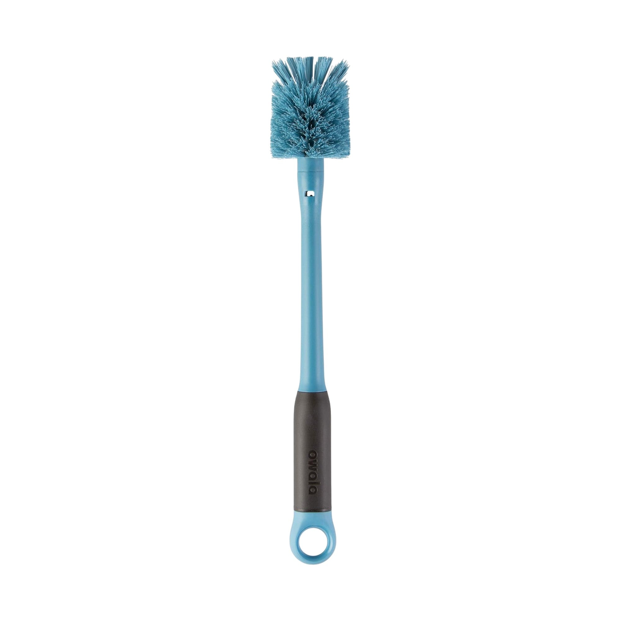 Escova para Limpeza Owala 2 em 1 - Smokey Brush, ideal para limpar garrafas e canudos com design ergonômico de dupla funcionalidade.