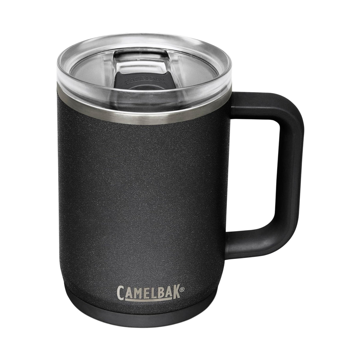 Caneca Térmica Thrive Camelbak 470ml preta com tampa à prova de vazamentos