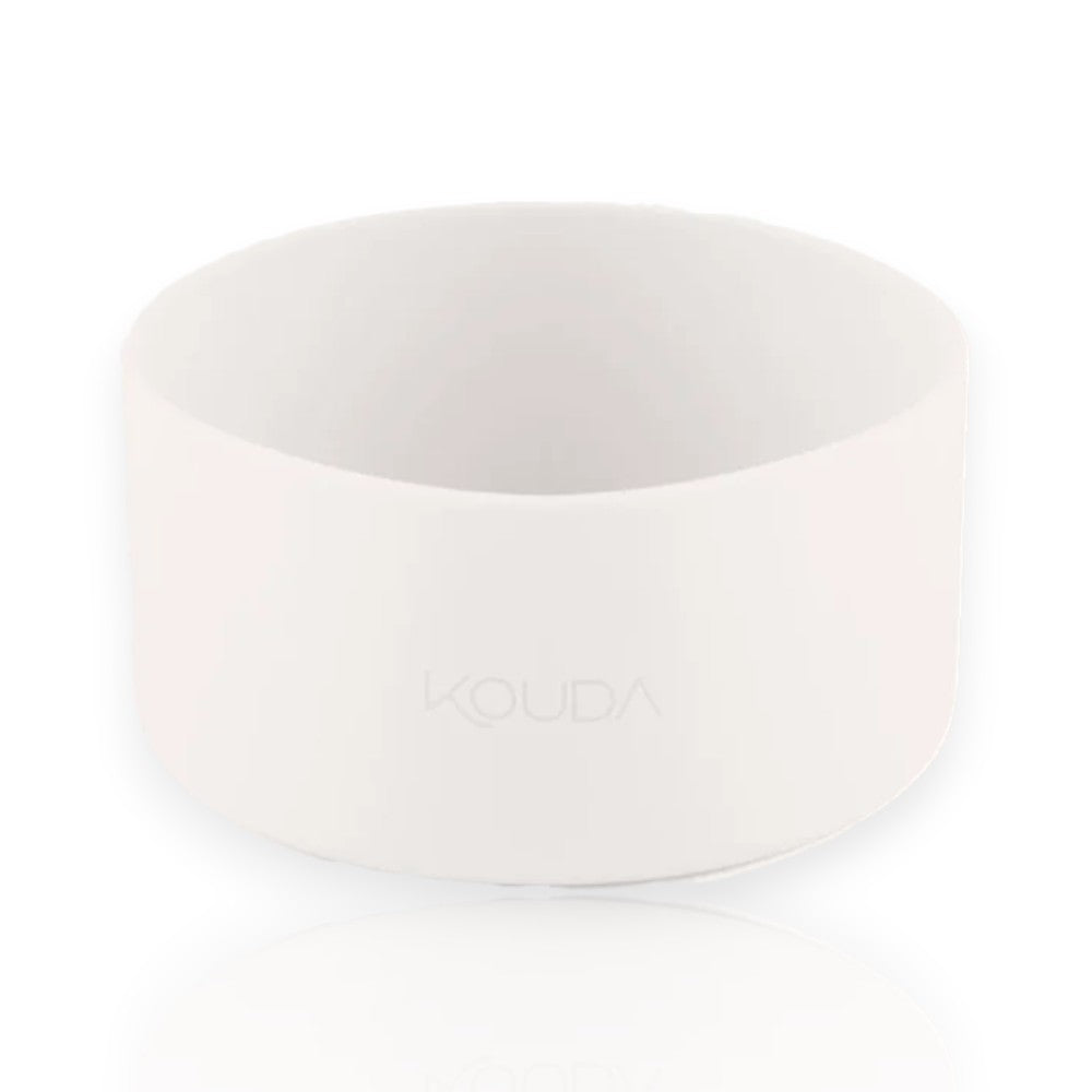 Capa de Silicone Kouda – Ladakh G para Garrafa Ladakh 960ml, material resistente em silicone, medidas 5x7cm. Cor branca elegante.