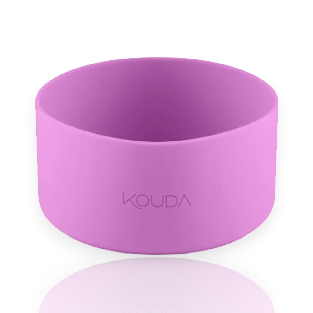 Capa de Silicone Kouda – Ladakh G para garrafa Ladakh 960ml, material silicone, cor rosa. Medidas 5x7cm.