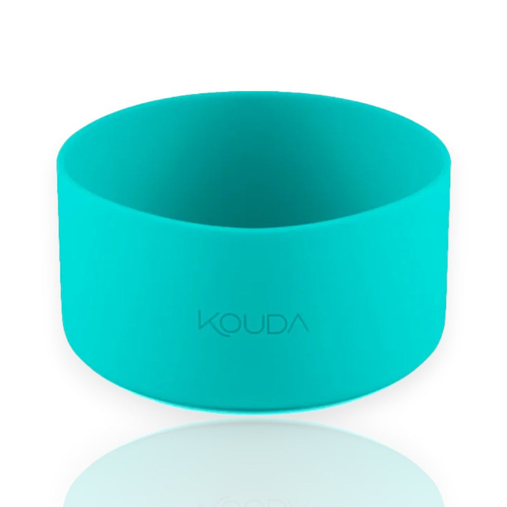 Capa de Silicone Kouda – Ladakh G para Garrafa 960ml, material silicone, medidas 5x7cm, cor verde água.