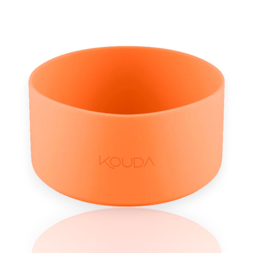 Capa de Silicone Kouda – Ladakh G compatível com Garrafa Ladakh 960ml, material silicone, cor laranja, medidas 5x7cm