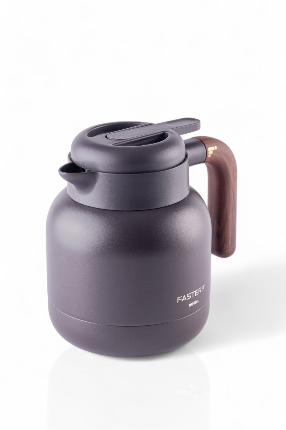 Garrafa de Café Expresso Faster - 1000ml com design elegante e isolamento térmico eficaz para manter líquidos quentes por horas.