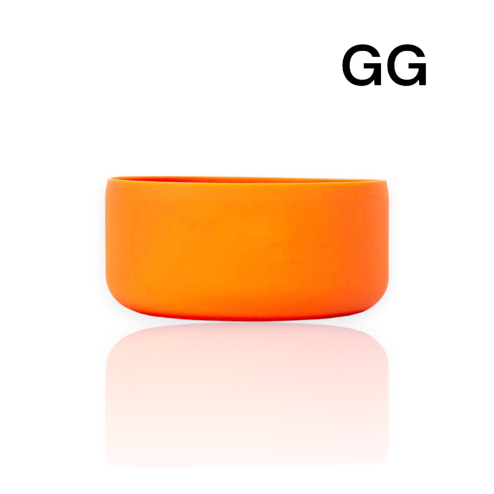 Protetor de Silicone GG - by empório em laranja, ideal para garrafas tipo Growler, fabricado no Brasil. Parceria GalaxyFlask + Empório da Garrafa.