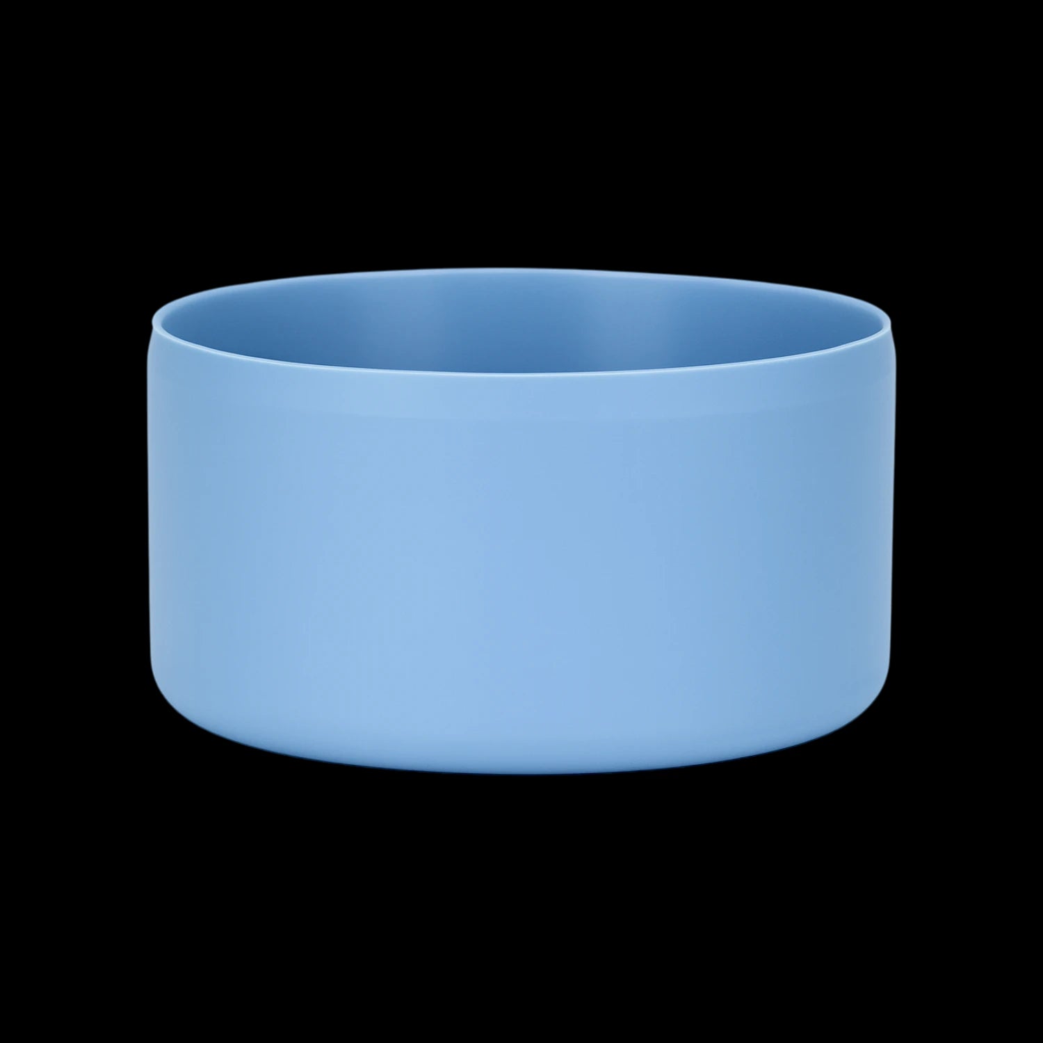 Protetor de Silicone M - by empório, acessório azul para proteção de copos e garrafas, reduz ruídos e marcas em superfícies.