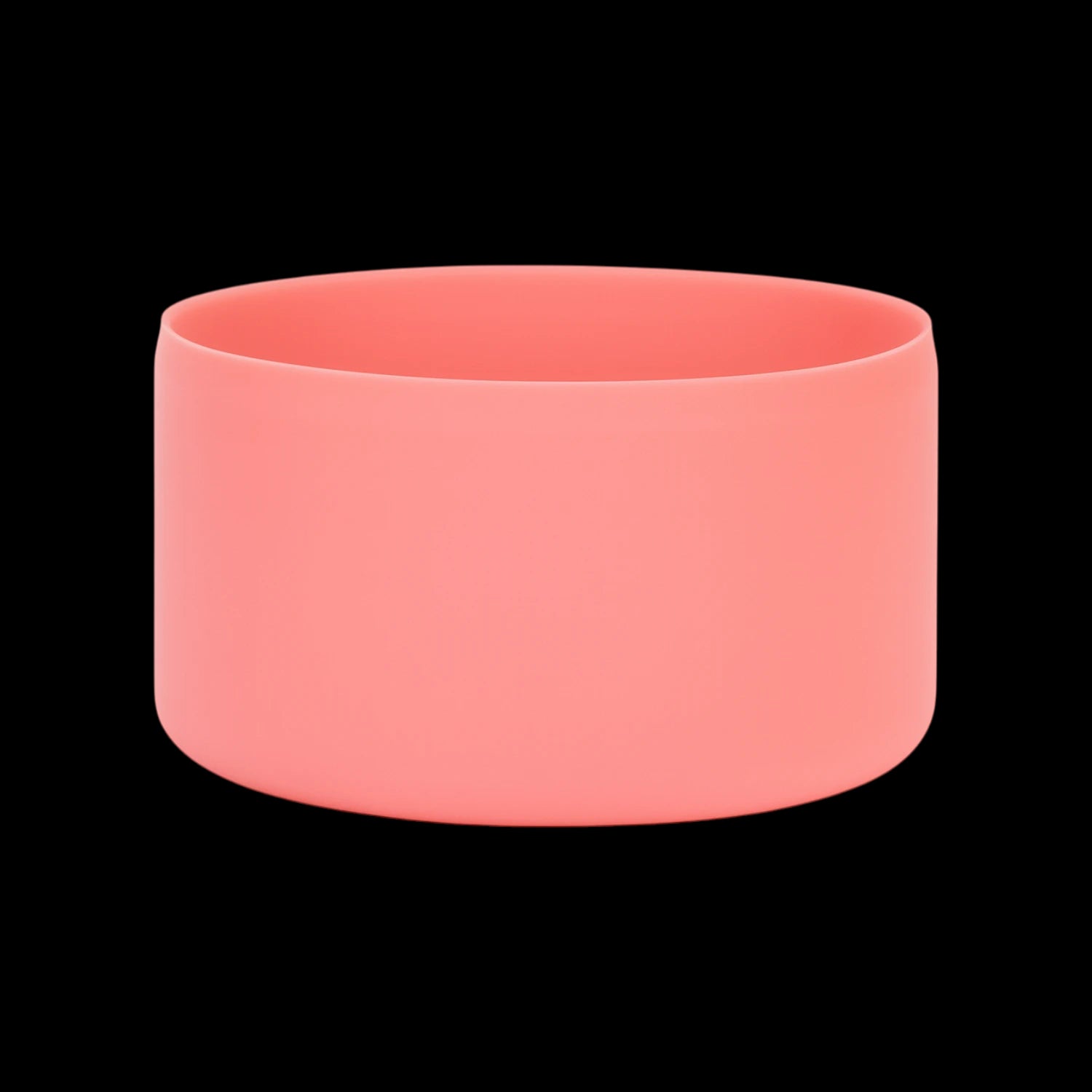 Protetor de Silicone M - by empório em silicone rosa para copos e garrafas, evita marcas e ruídos, com encaixe flexível.