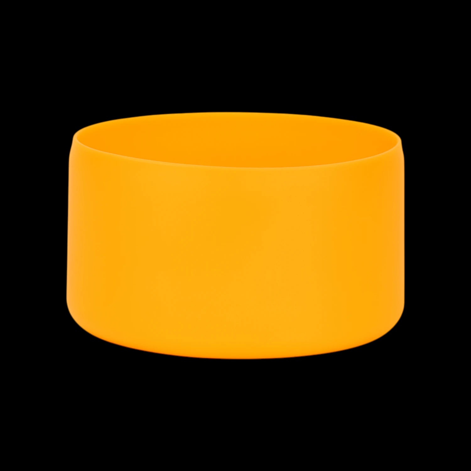 Protetor de Silicone M - by empório em laranja, ideal para copos e garrafas térmicas, reduzindo ruídos e protegendo superfícies com encaixe firme.