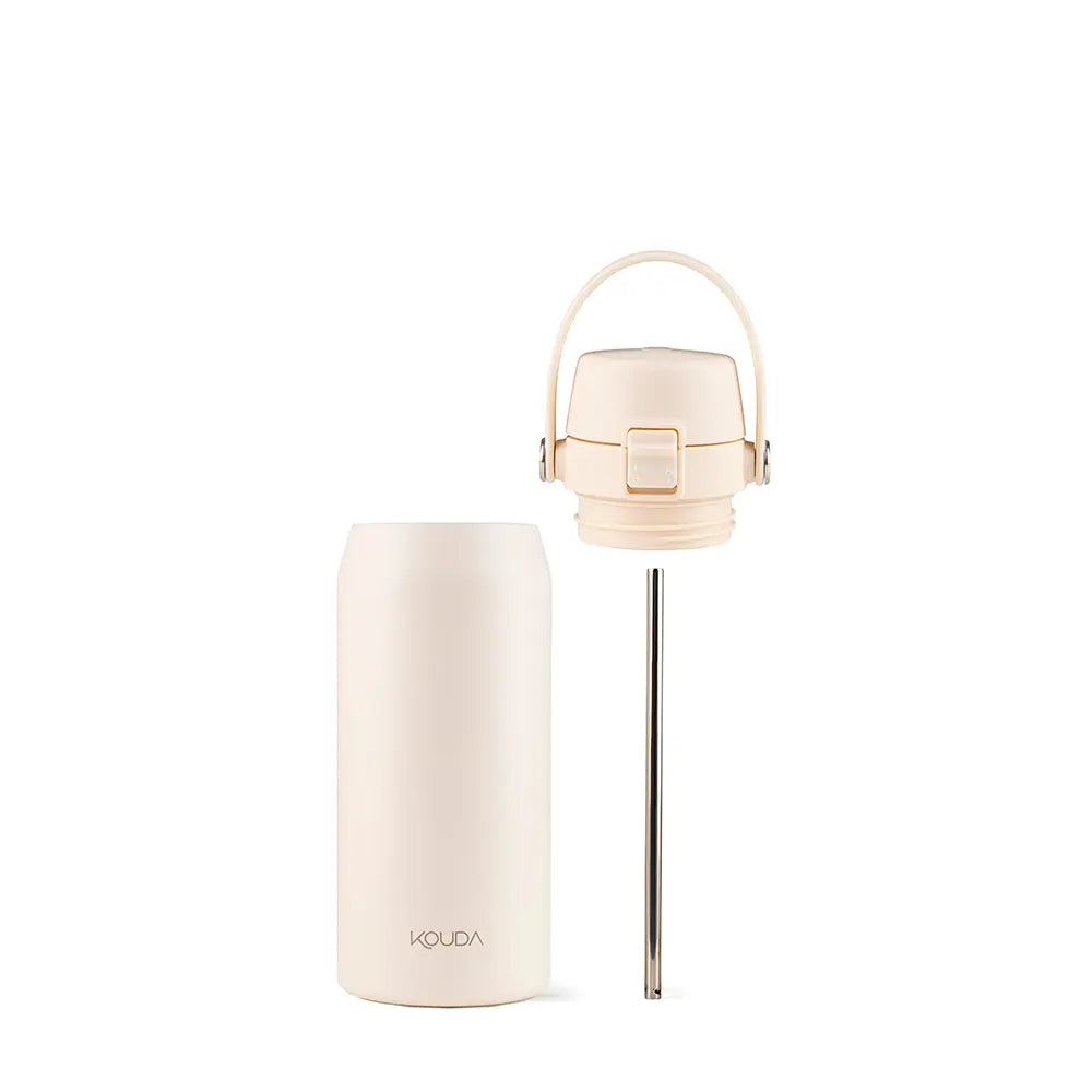 Garrafa Térmica Kouda Vega – 500ml, design compacto e leve, ideal para uso diário.