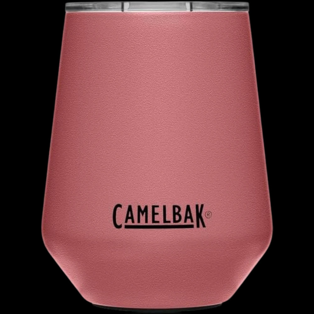 Copo Térmico para Vinho Horizon Camelbak 350ml em cor vermelha com isolamento térmico a vácuo para manter bebidas quentes ou frias.