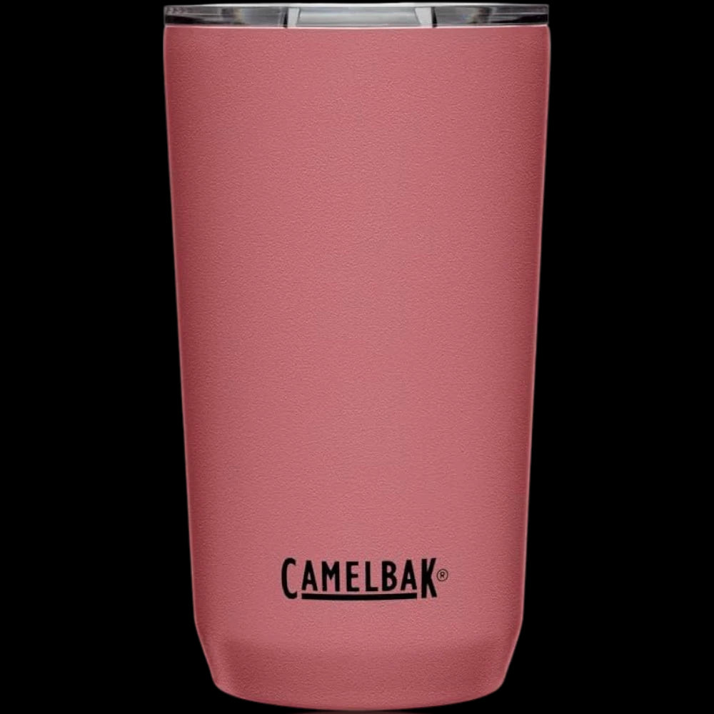 Copo Térmico Horizon Camelbak 500ml rosa em aço inox com isolamento a vácuo para bebidas quentes ou frias, estilo e praticidade.