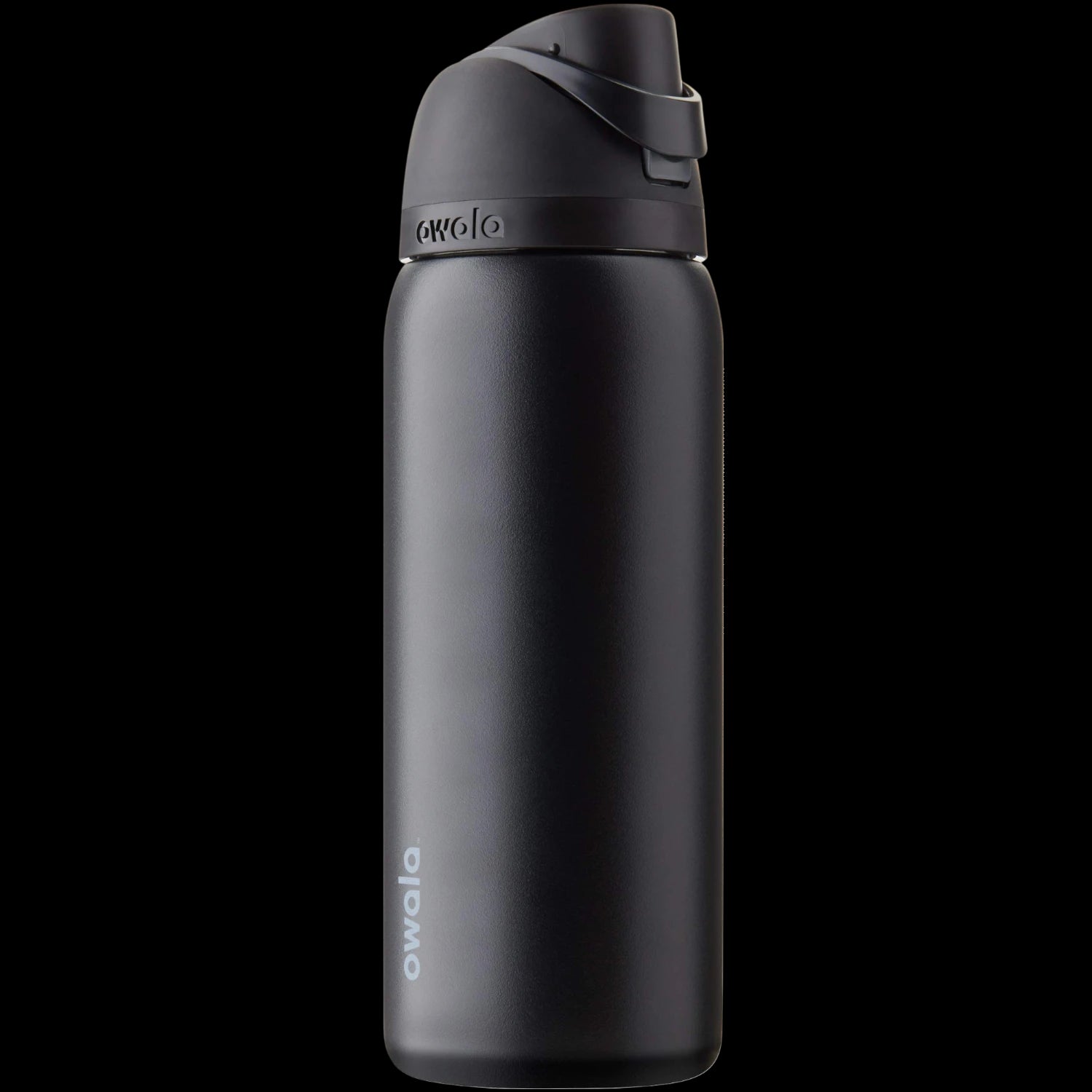 Garrafa Térmica Owala FreeSip - 946ml | 32oz preta com isolamento triplo para bebidas quentes e frias, design slim.