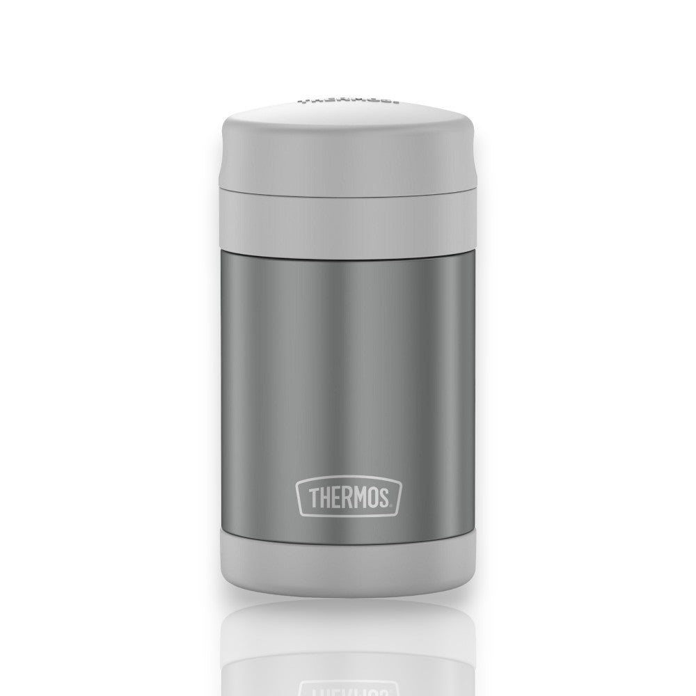 Pote Térmico Thermos Funtainer - 470ml em aço inoxidável com isolamento a vácuo para manter alimentos quentes ou frios.
