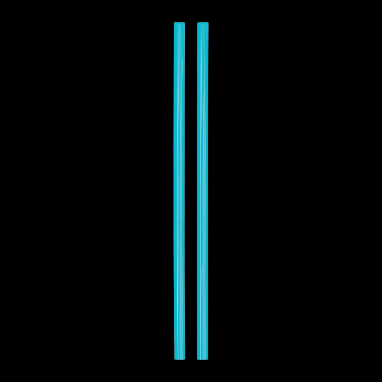 Kit Canudo para Quencher & Tumblers - canudos reutilizáveis azuis de 30cm x 10mm perfeitos para copos Quencher e Tumblers