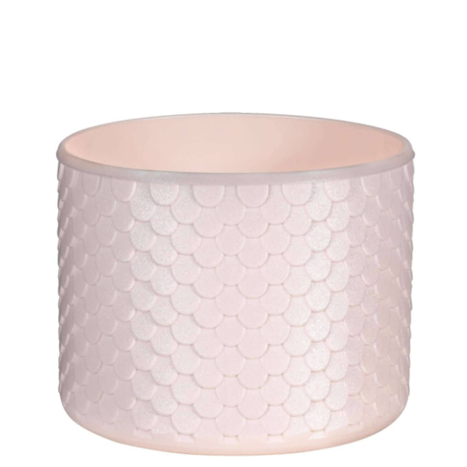 Capa de Silicone Sereia G - ( Owala Version ), protetora e estilosa, ideal para garrafas térmicas, tamanho grande, cor rosa com textura escamada.