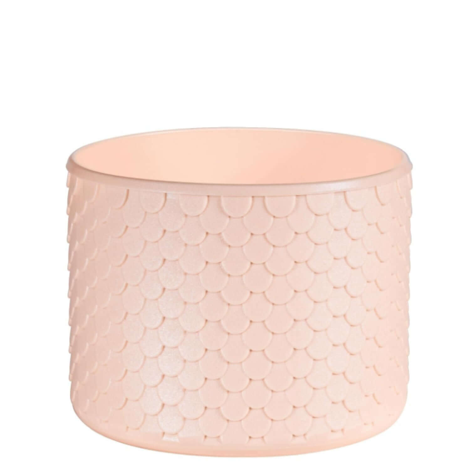 Capa de Silicone Sereia G - ( Owala Version ) em cor clara com textura de escamas, ideal para proteção e estilo.