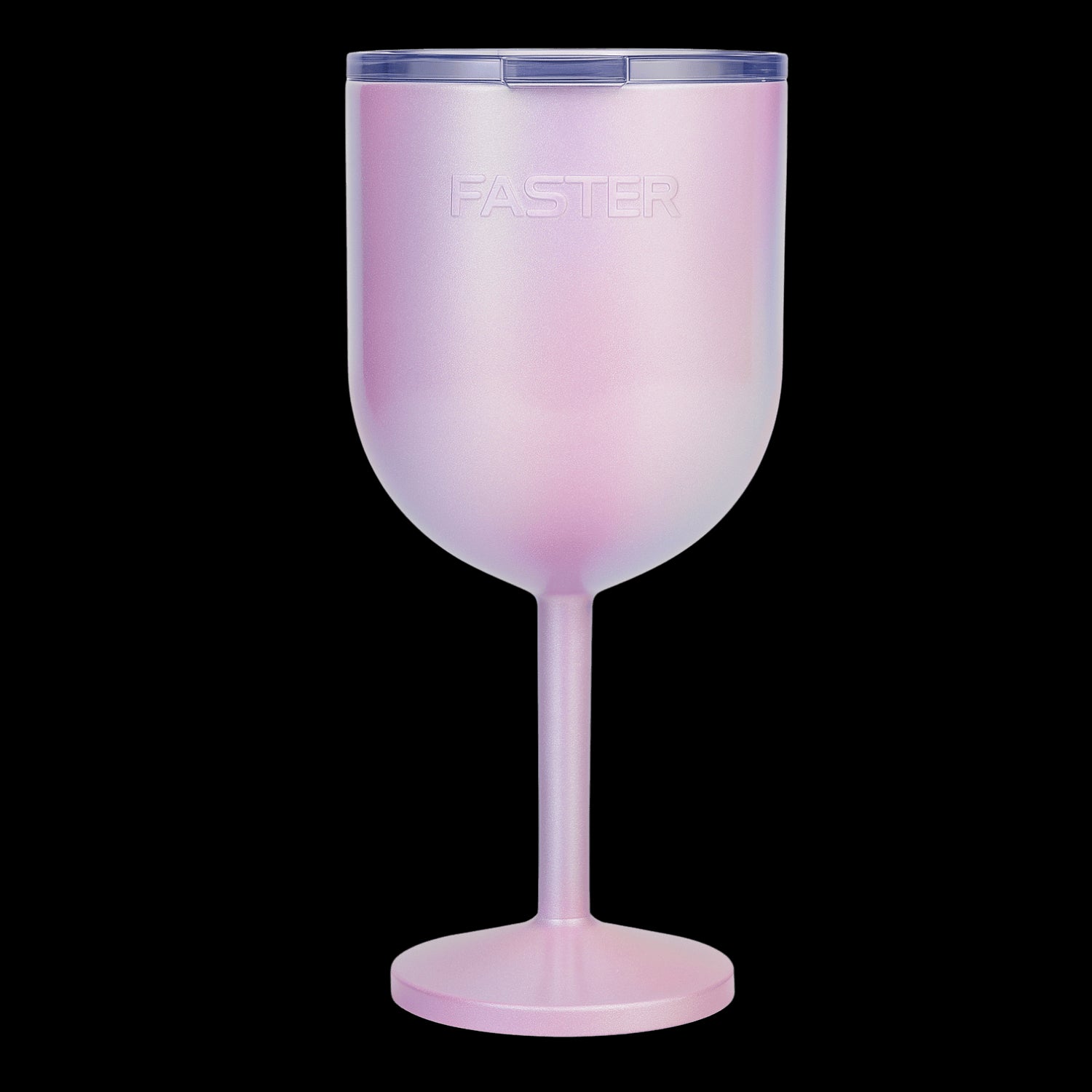 Taça Térmica para drinks Faster - 500ml rosa elegante, mantém bebidas geladas por 4 horas, design sofisticado em aço inoxidável.