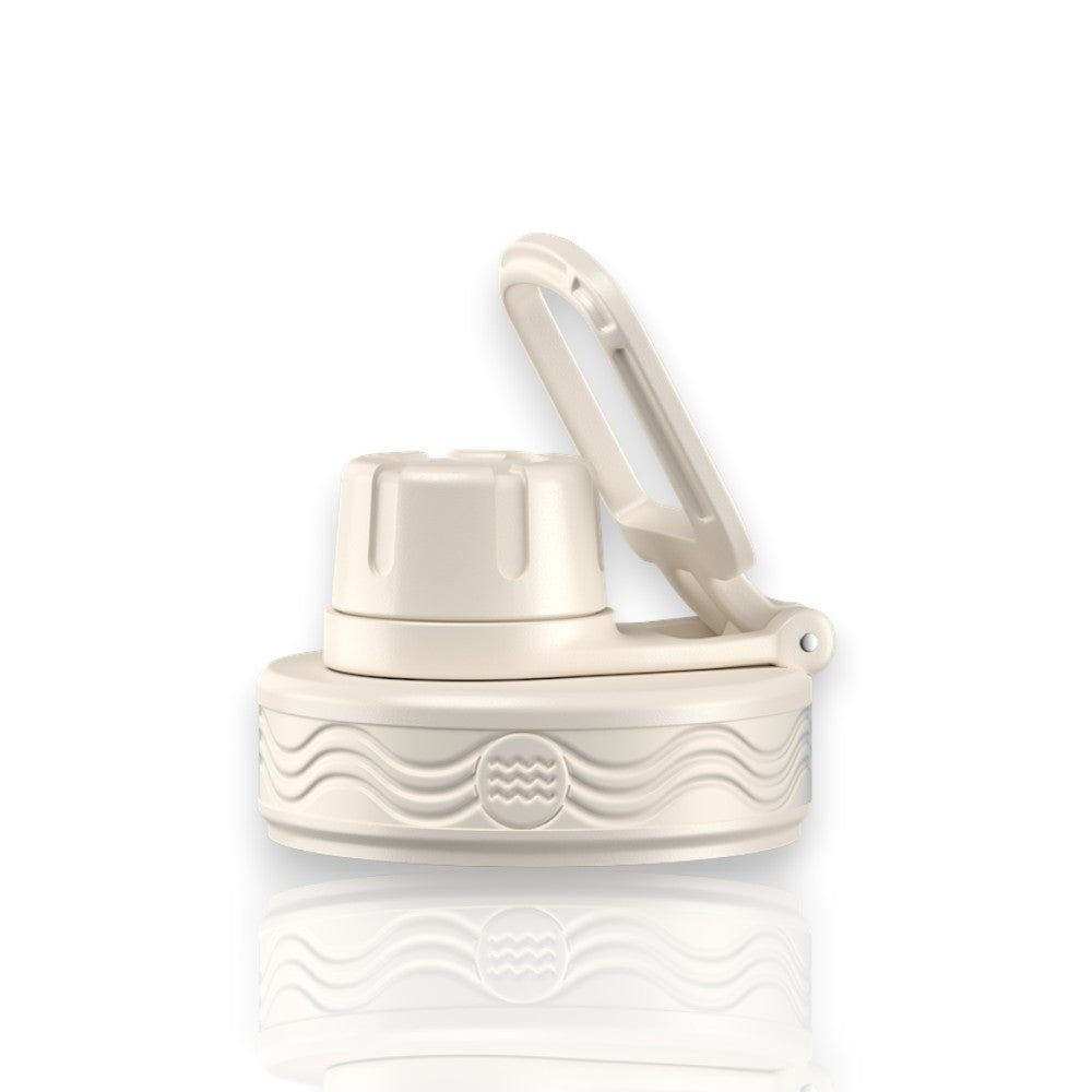 Tampa Urbnsol - Spout Lid em branco, compatível com garrafas Hydrotank, reciclável, sem BPA, e durável para uso sustentável.