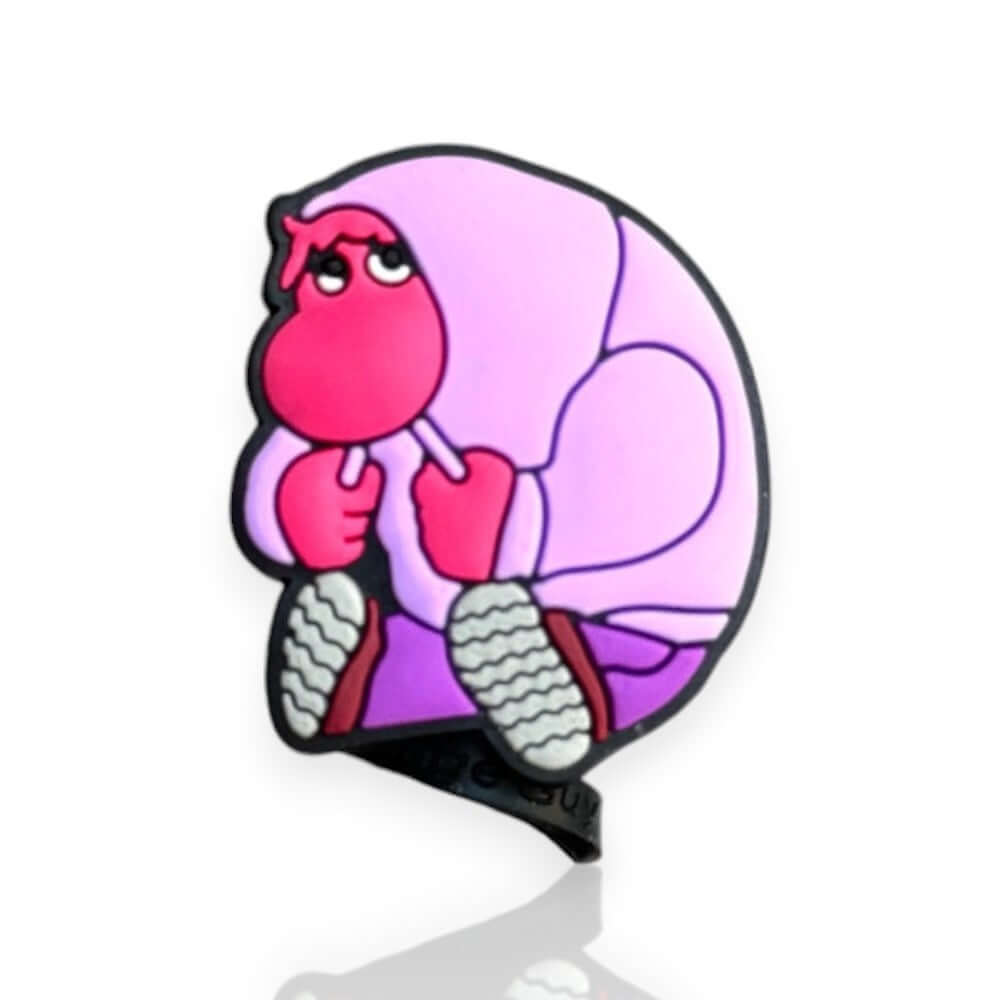 Protetor de Canudo Quencher - Divertidamente com design divertido e exclusivo em rosa e roxo, ideal para higiene de canudos Stanley.