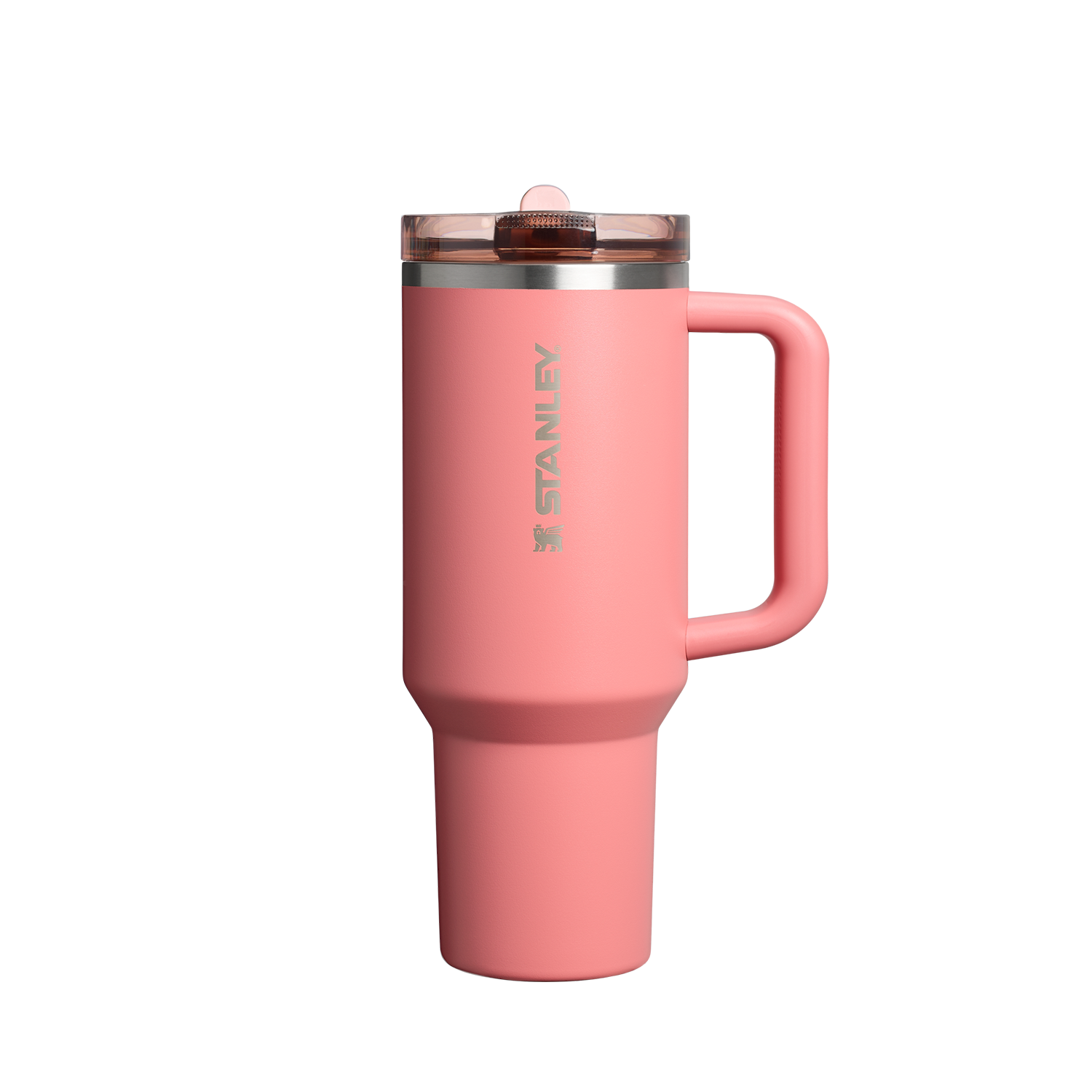 Copo Quencher Protour Stanley | 1,18L em rosa com tampa Flip Straw ProTour e design moderno.