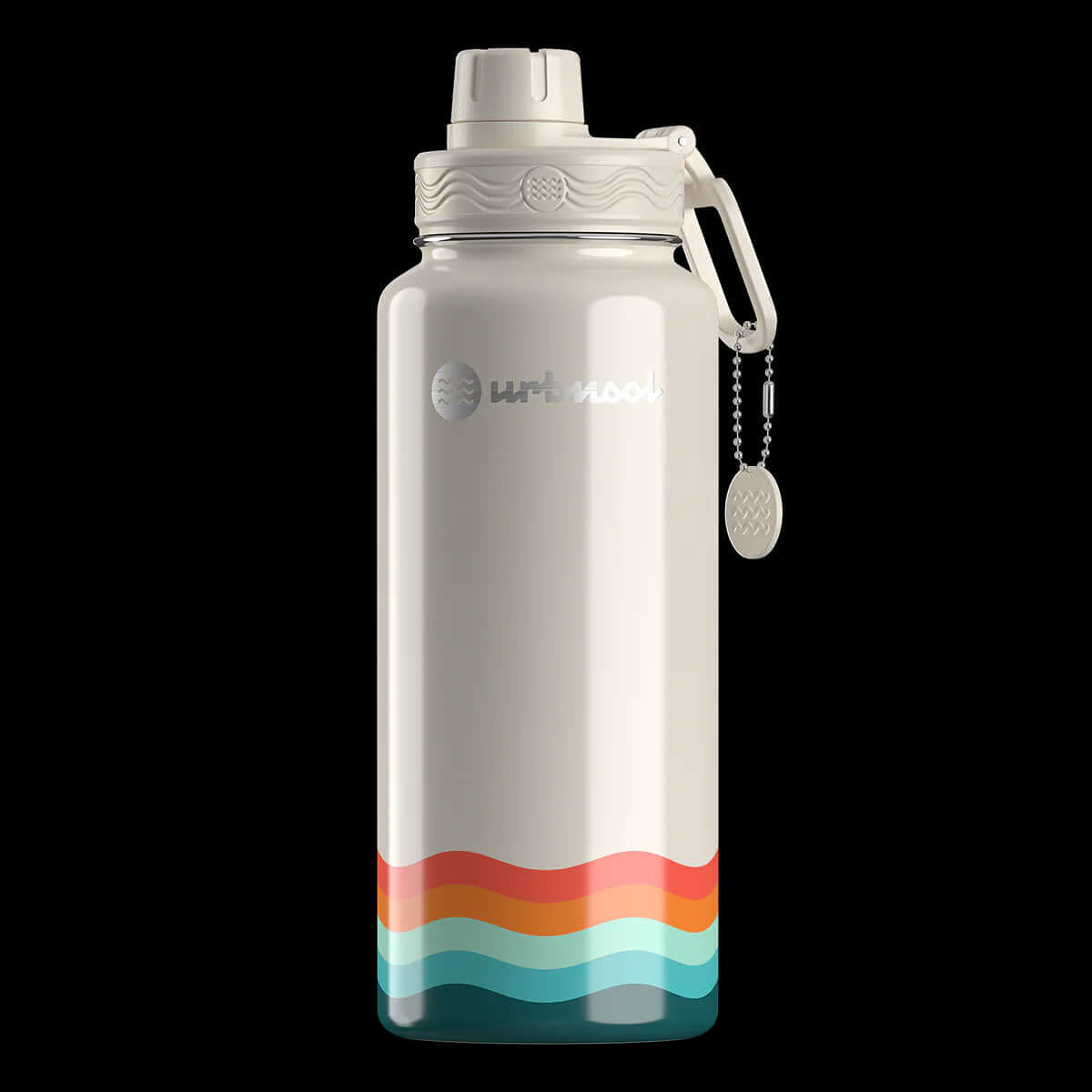 Garrafa Térmica Urbnsol 946ml - Core e Waves, design moderno com capacidade para 12h quente e 24h frio, edição limitada