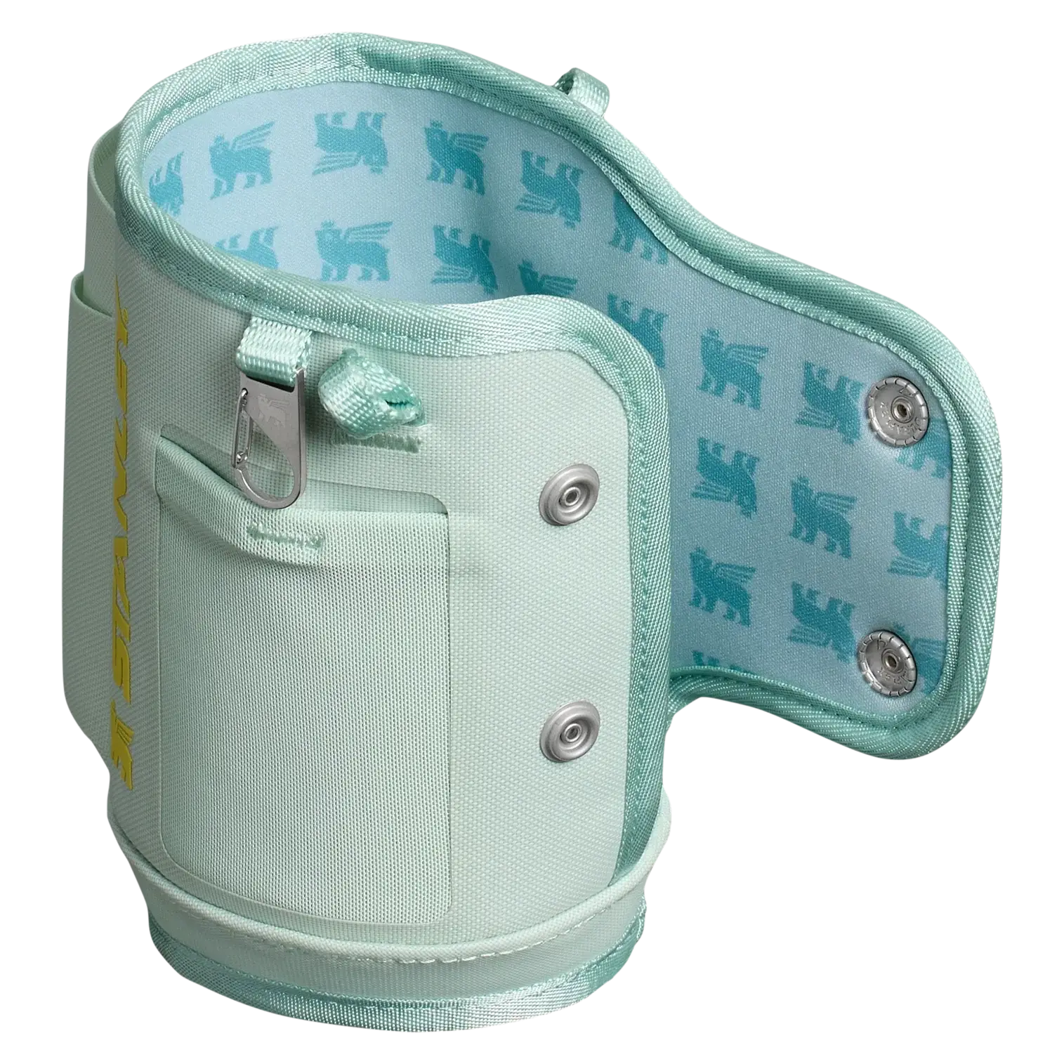 Bolsa para Copo Quencher Stanley 887ml – Carry All em poliéster reciclado, design moderno para transporte seguro de copo Stanley.