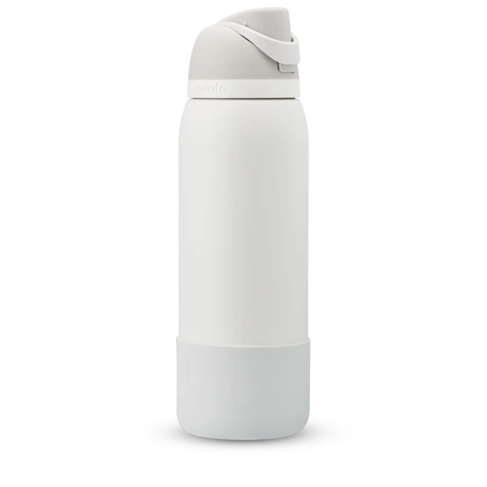 Capa Protetora de Silicone para Garrafa Owala - 946ml | 32oz garante segurança e conforto, antiderrapante e durável.