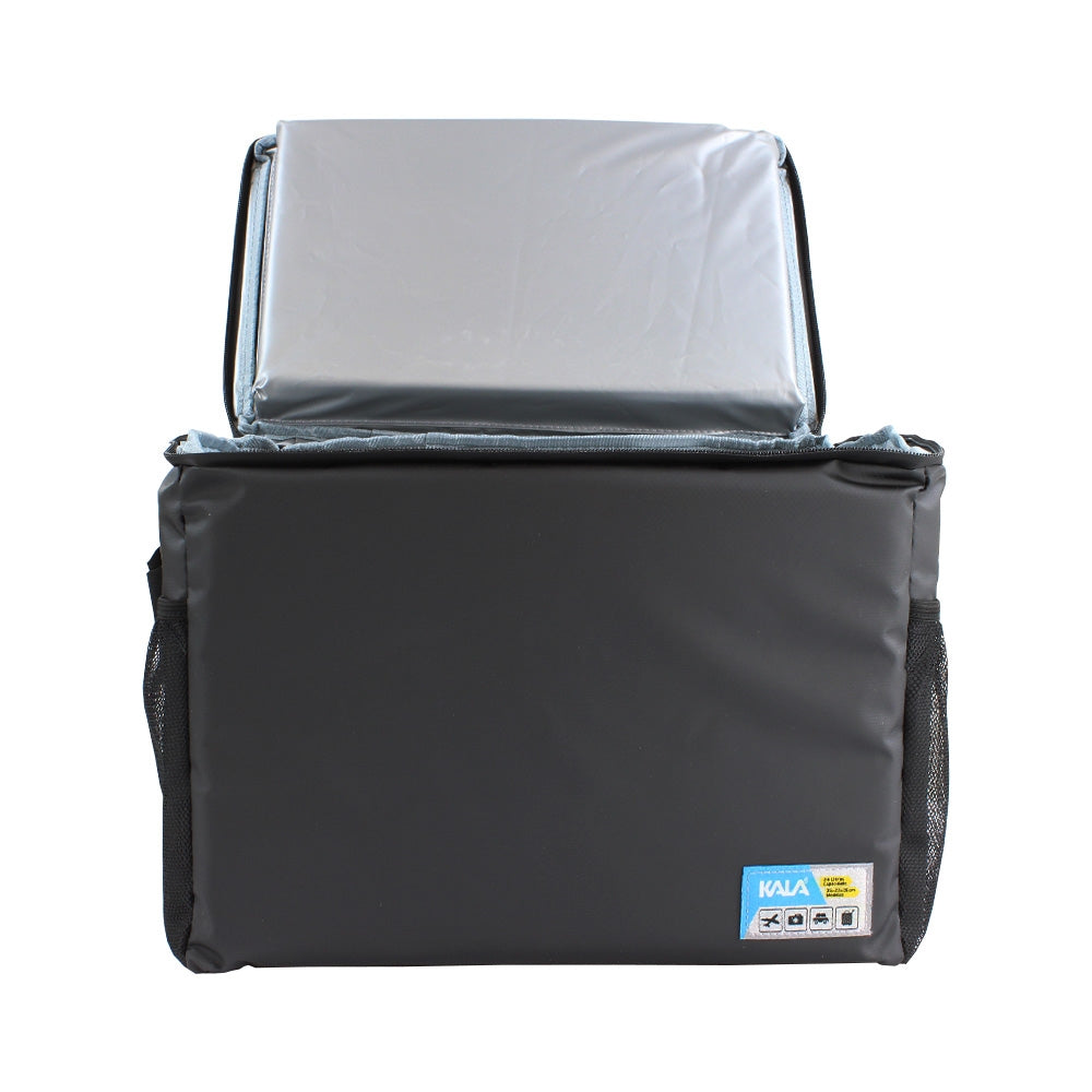 Bolsa térmica Costuras Seladas 8L KALA na cor preta
