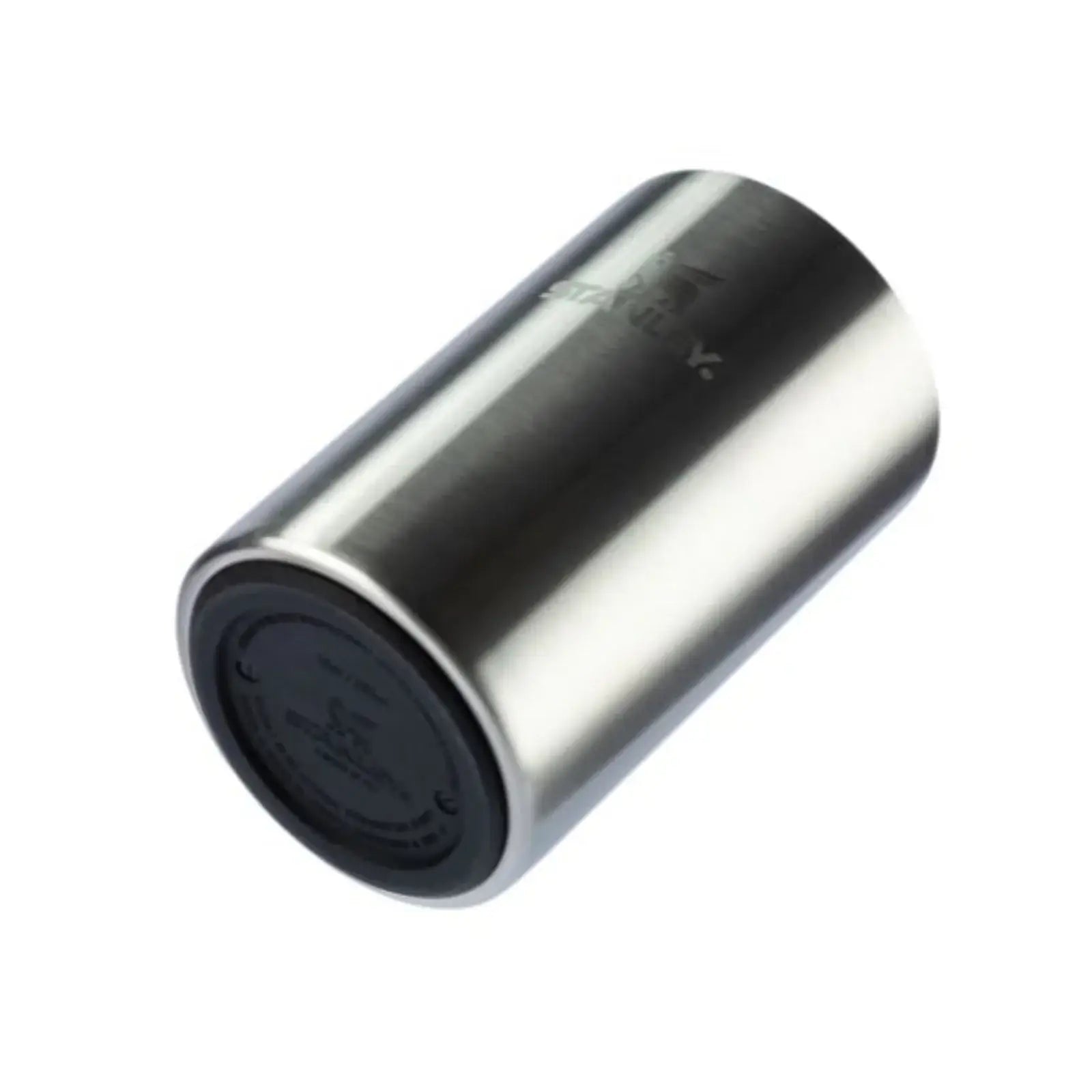 Can Cooler Stanley 296ml em aço inox, isolamento a vácuo, para bebidas geladas por 4 horas. Ideal para churrascos e praia.