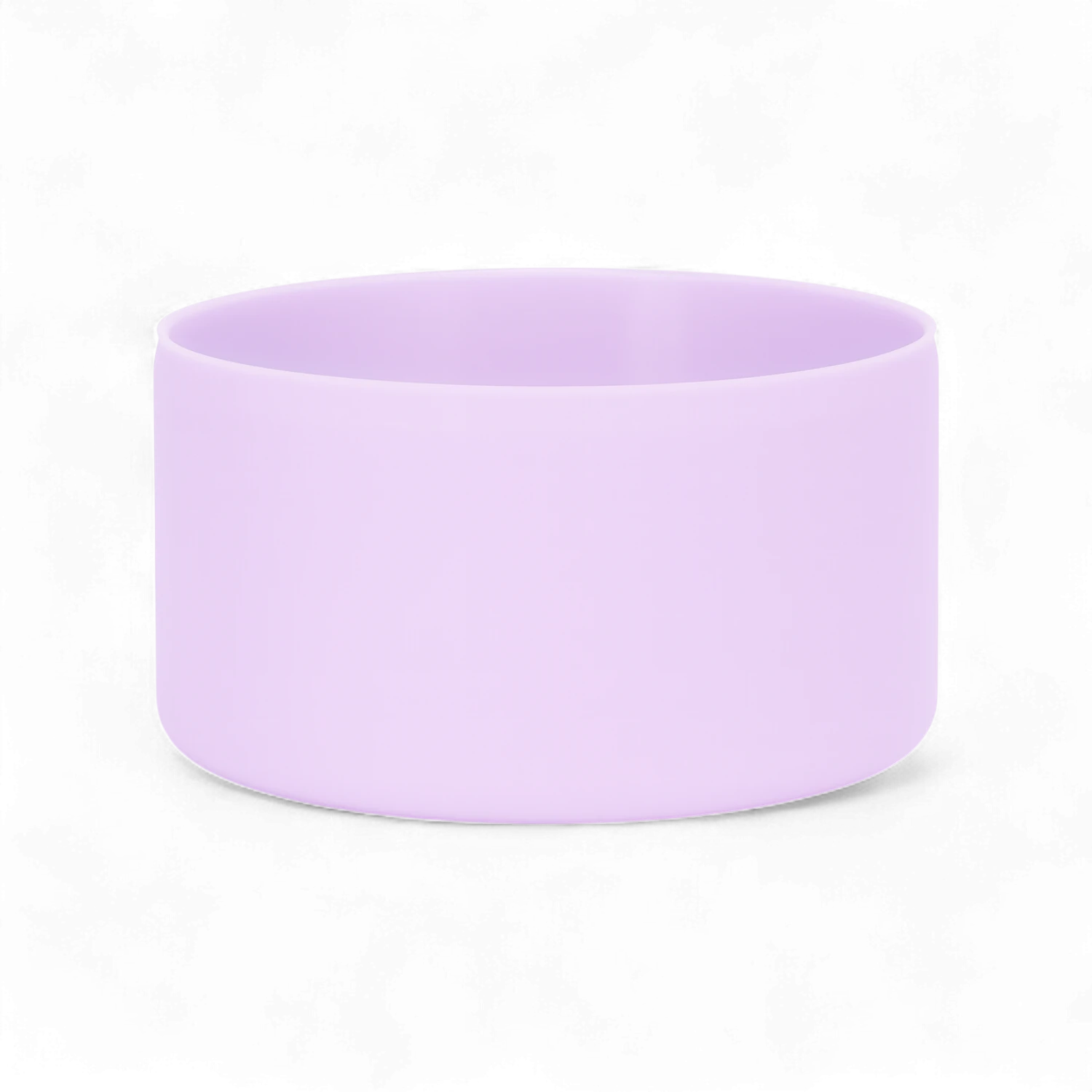 Protetor de Silicone M - by empório para copos e garrafas, reduz ruídos e evita marcas em superfícies, cor lilás.