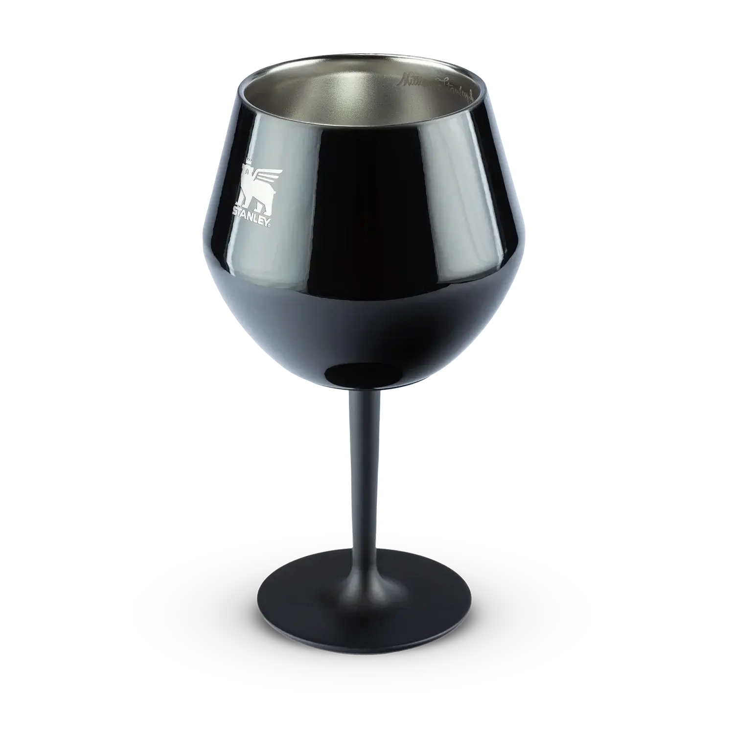 Taça Térmica Cocktail Glass Stanley 414ml elegante preto com design sofisticado e isolamento a vácuo.